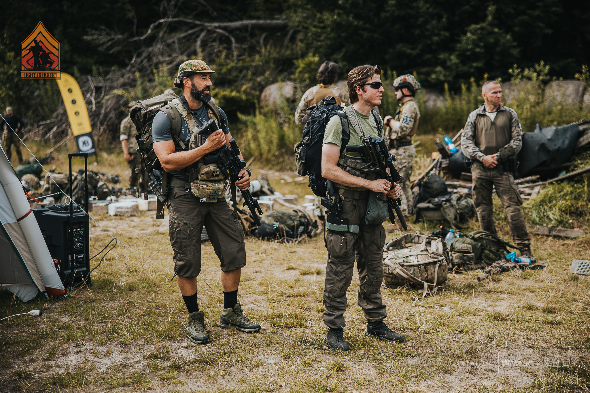 Fotorelacja z zawodów taktyczno-strzeleckich Lekka Piechota, kat. Lekka i MILSIM (18-20.07.2025)