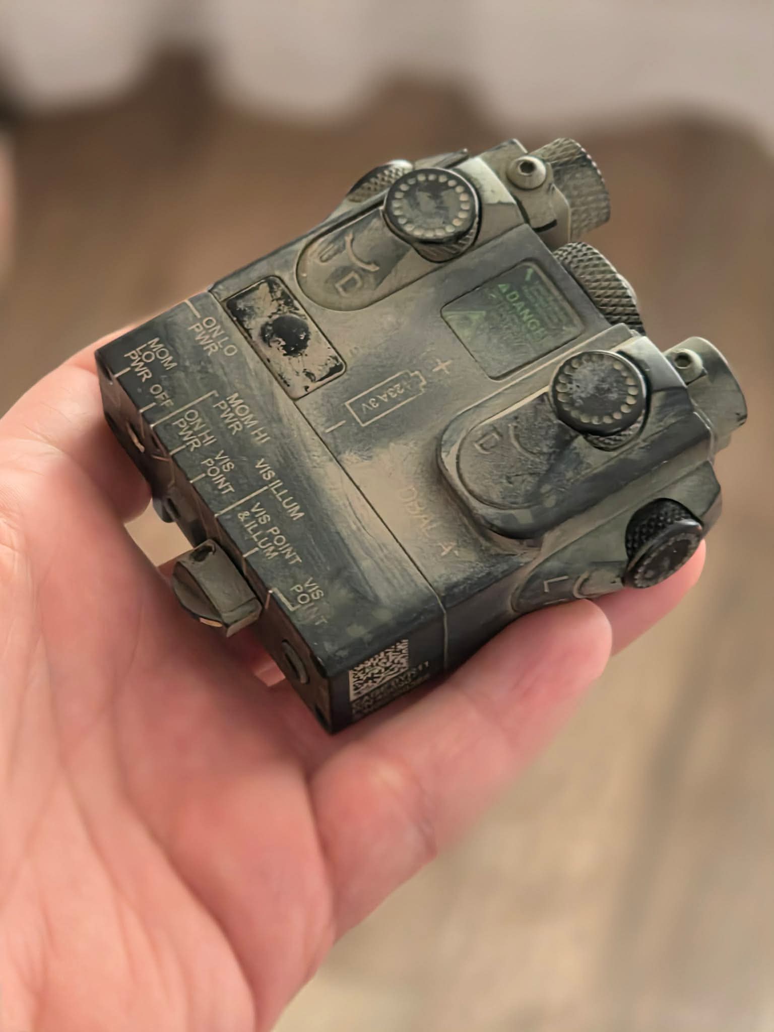 Dbal g&p laser/latarka (uszkodzony)