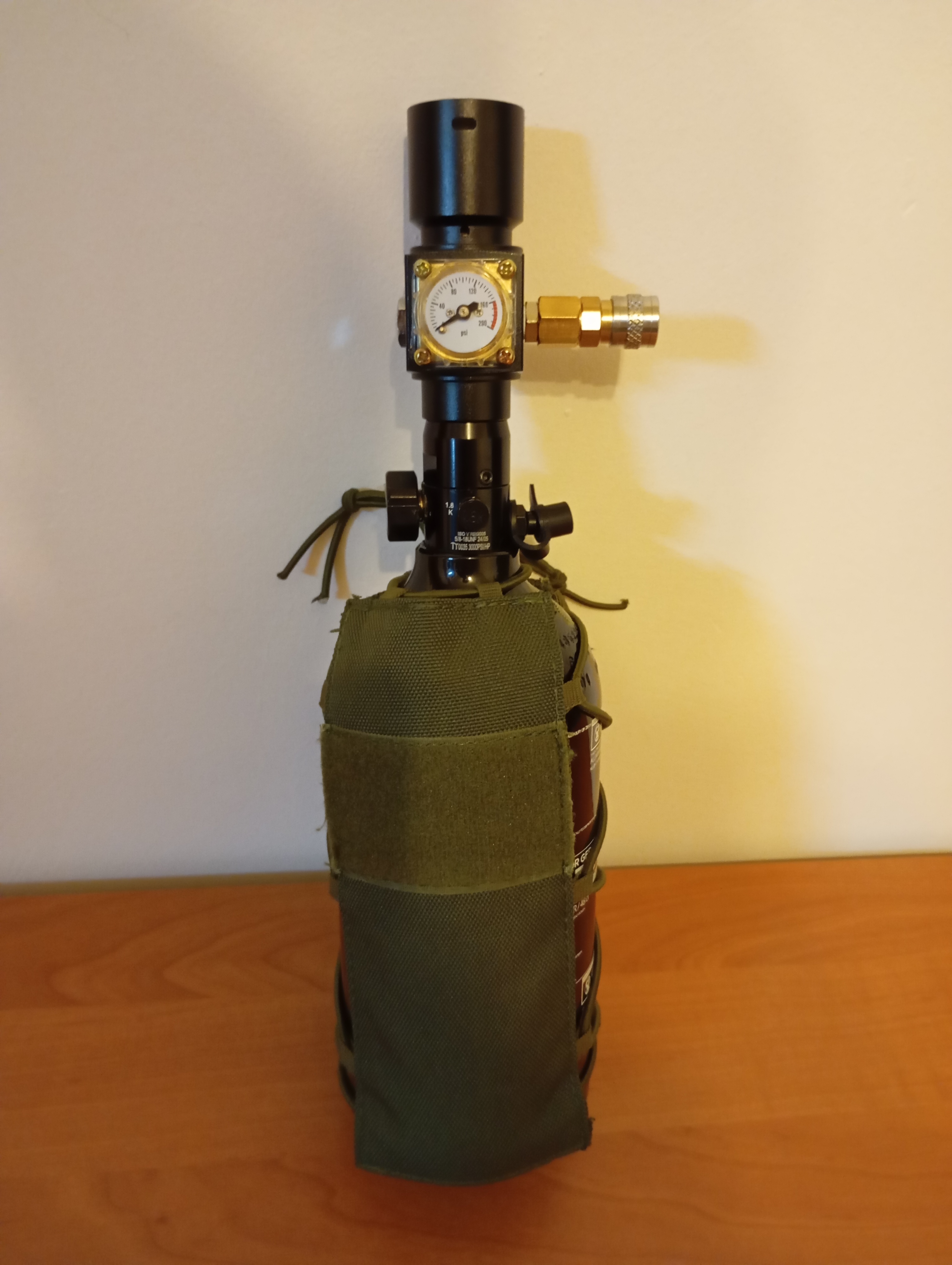 Ładownica molle na butlę HPA, butelkę, bidon 1L