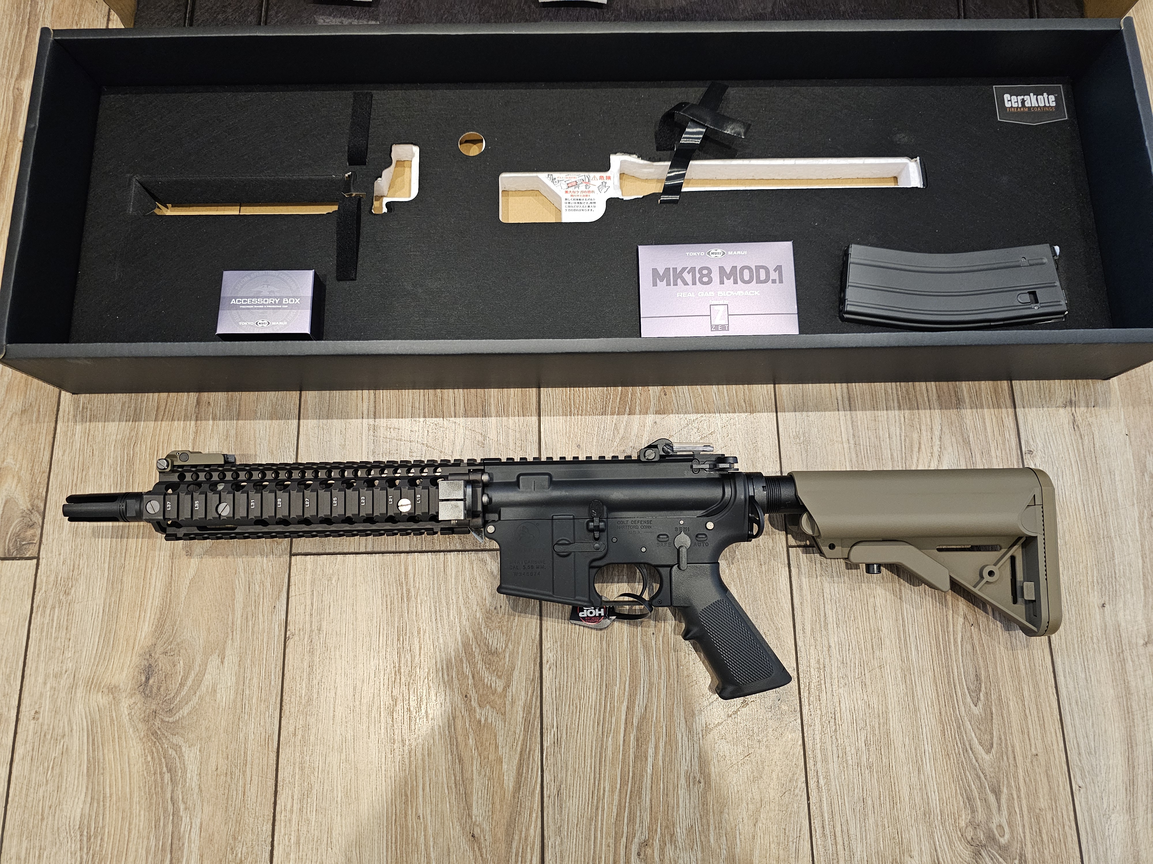 Replika tokio marui MWS MK18 GBBR