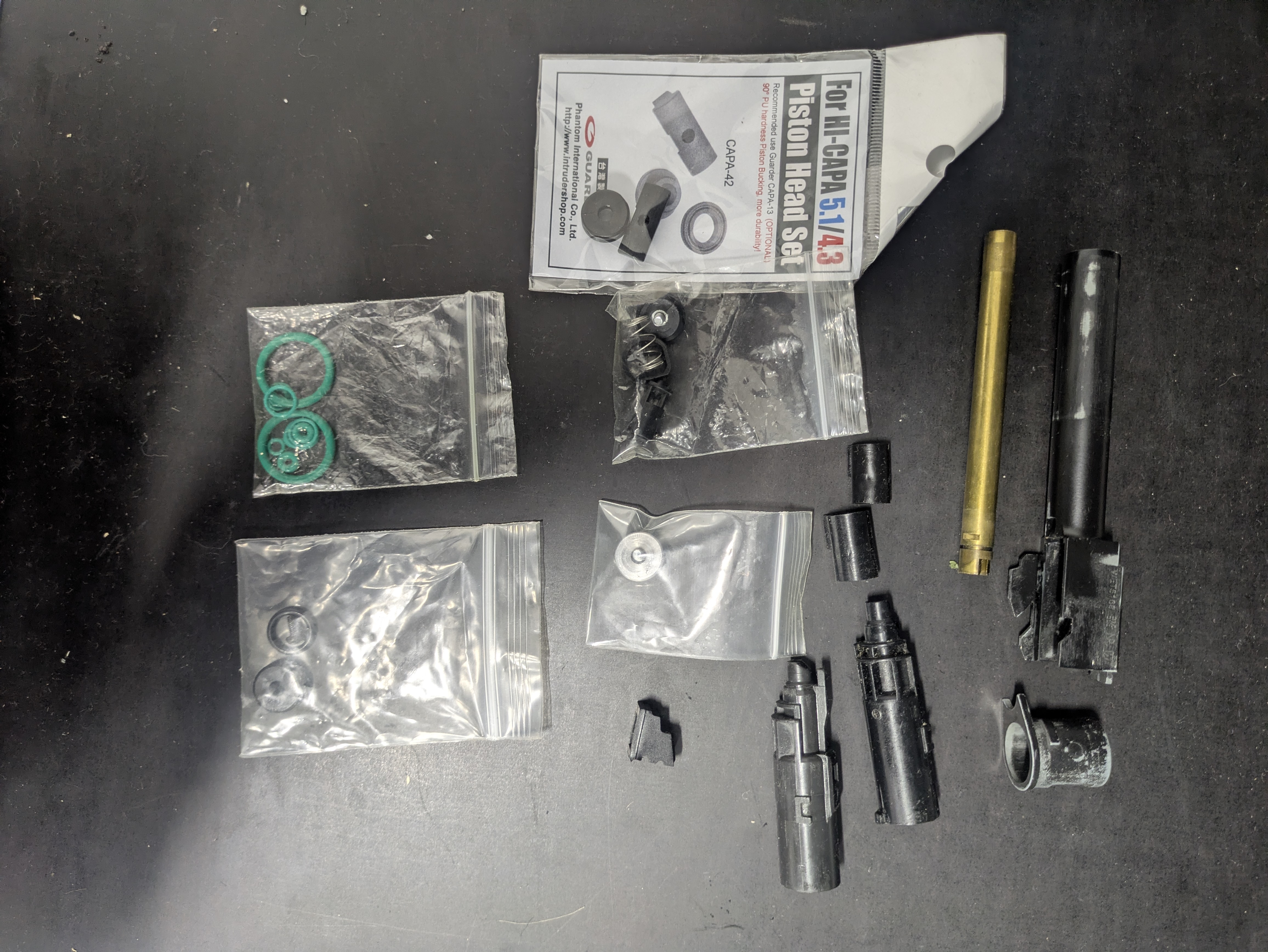 Dużo CZĘŚĆI po serwisie