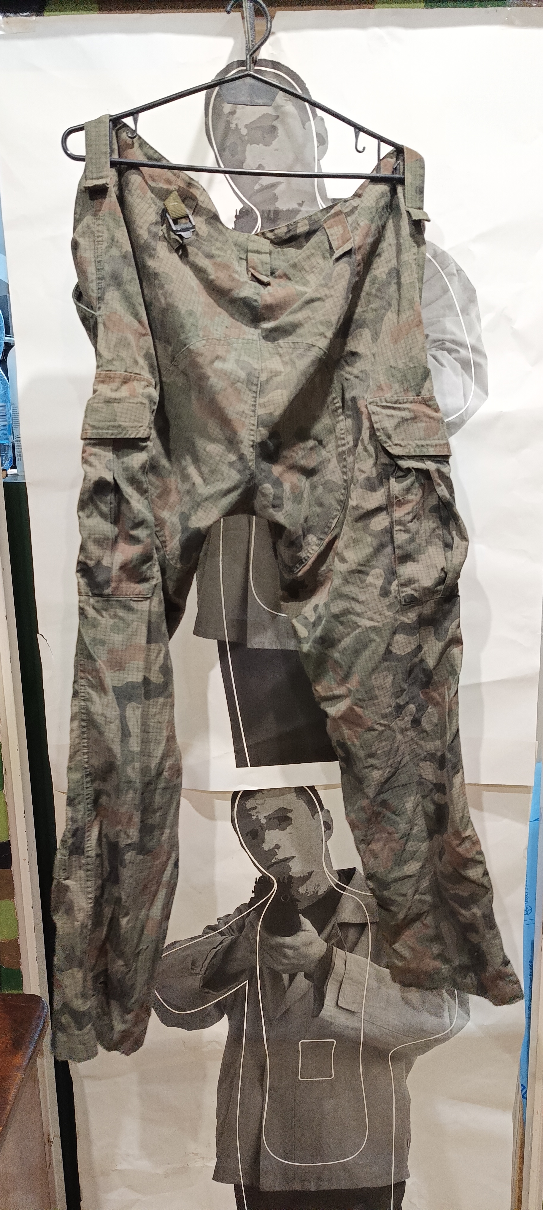 Spodnie mundurowe lenie wz2010 123UL w rozmiarze M/R