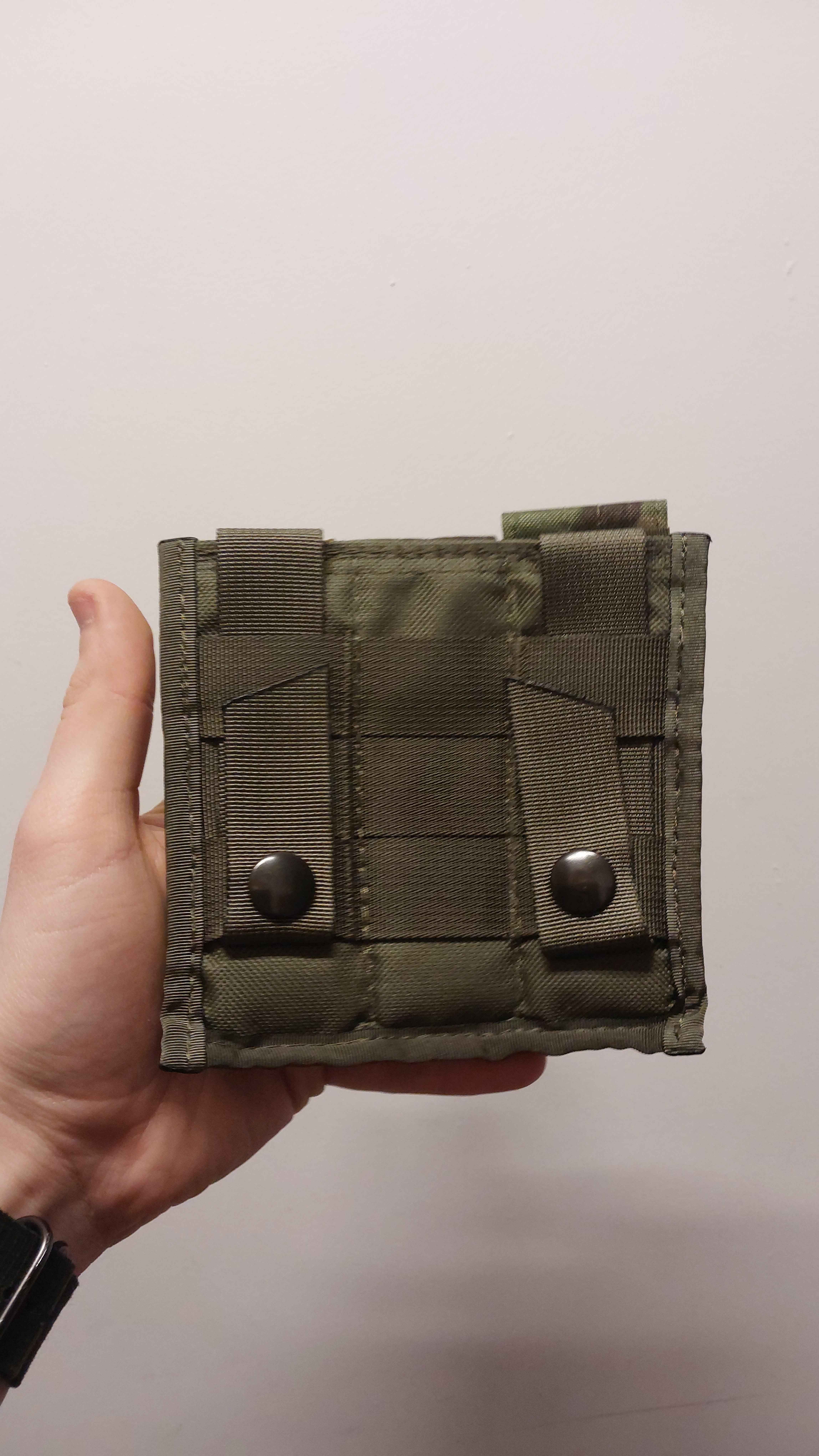 Ładownica MIWO FAST FLAP CQB magazynki 3x pistoletowe / SMG / PM MultiCam Tropic z wkładkami kydex Cordura