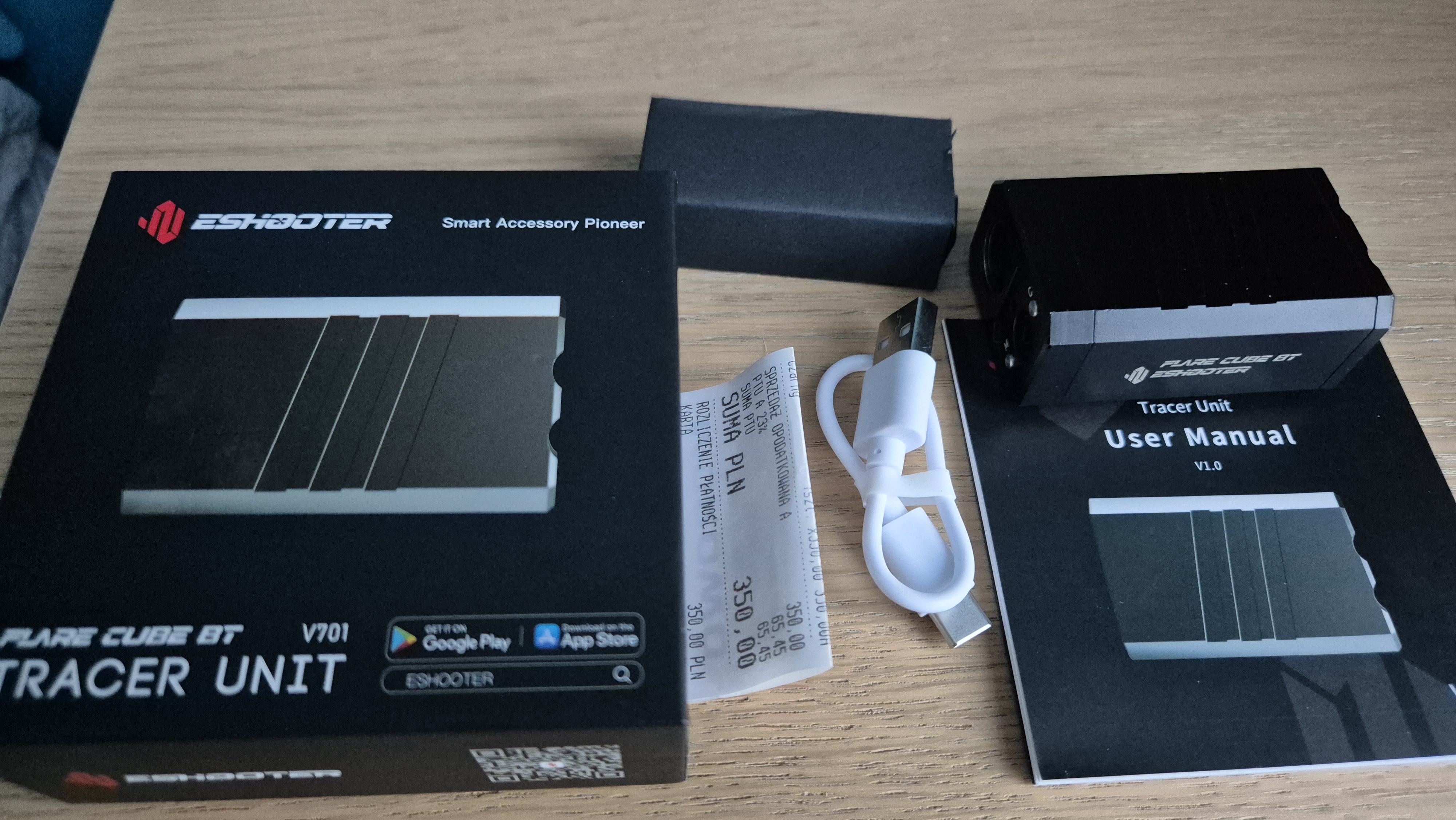 Chronograf Tracer E-Shooter Flare Cube BT