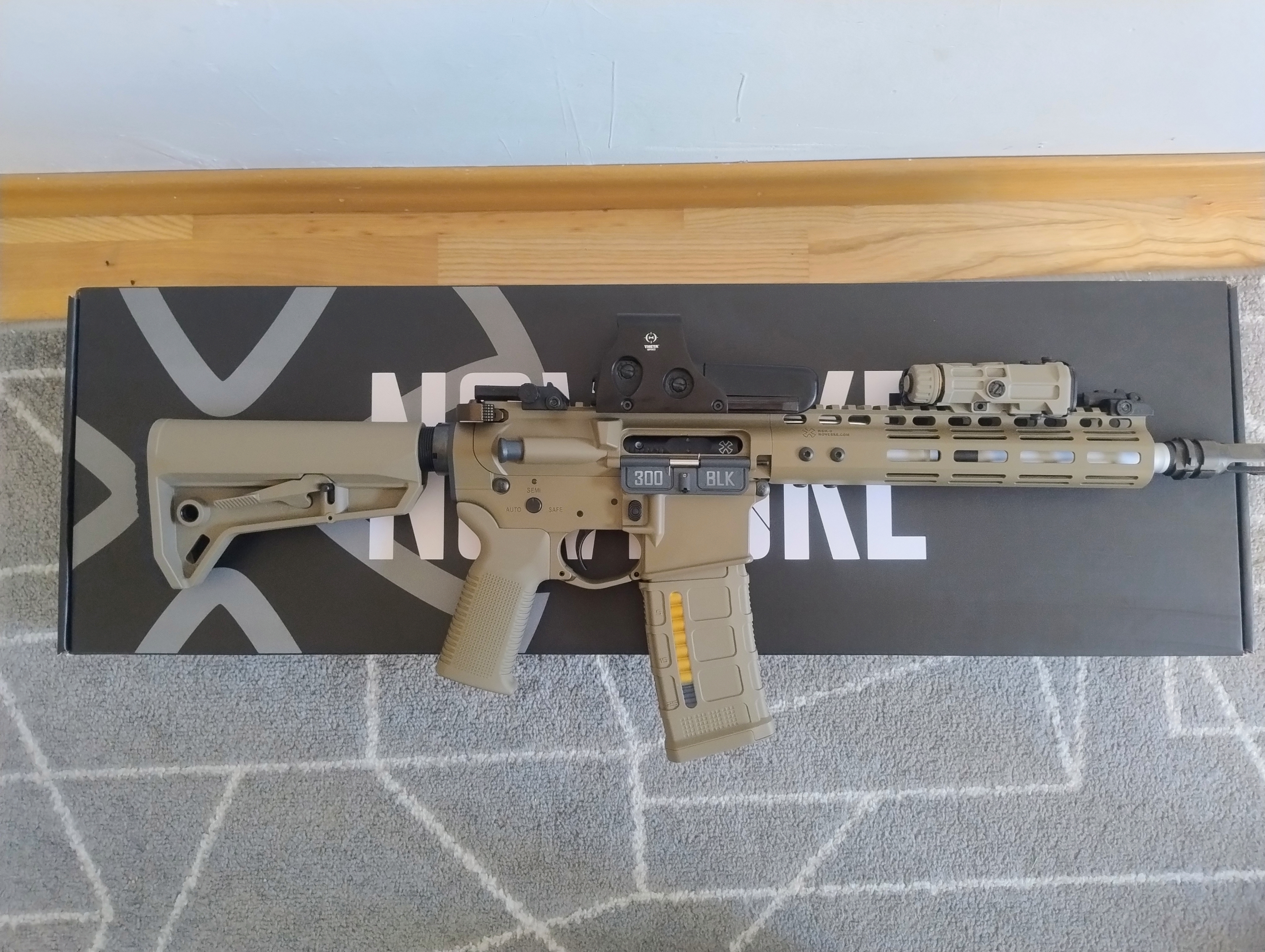 Replika karabinka Noveske N4 MWS Gen3 GBBr