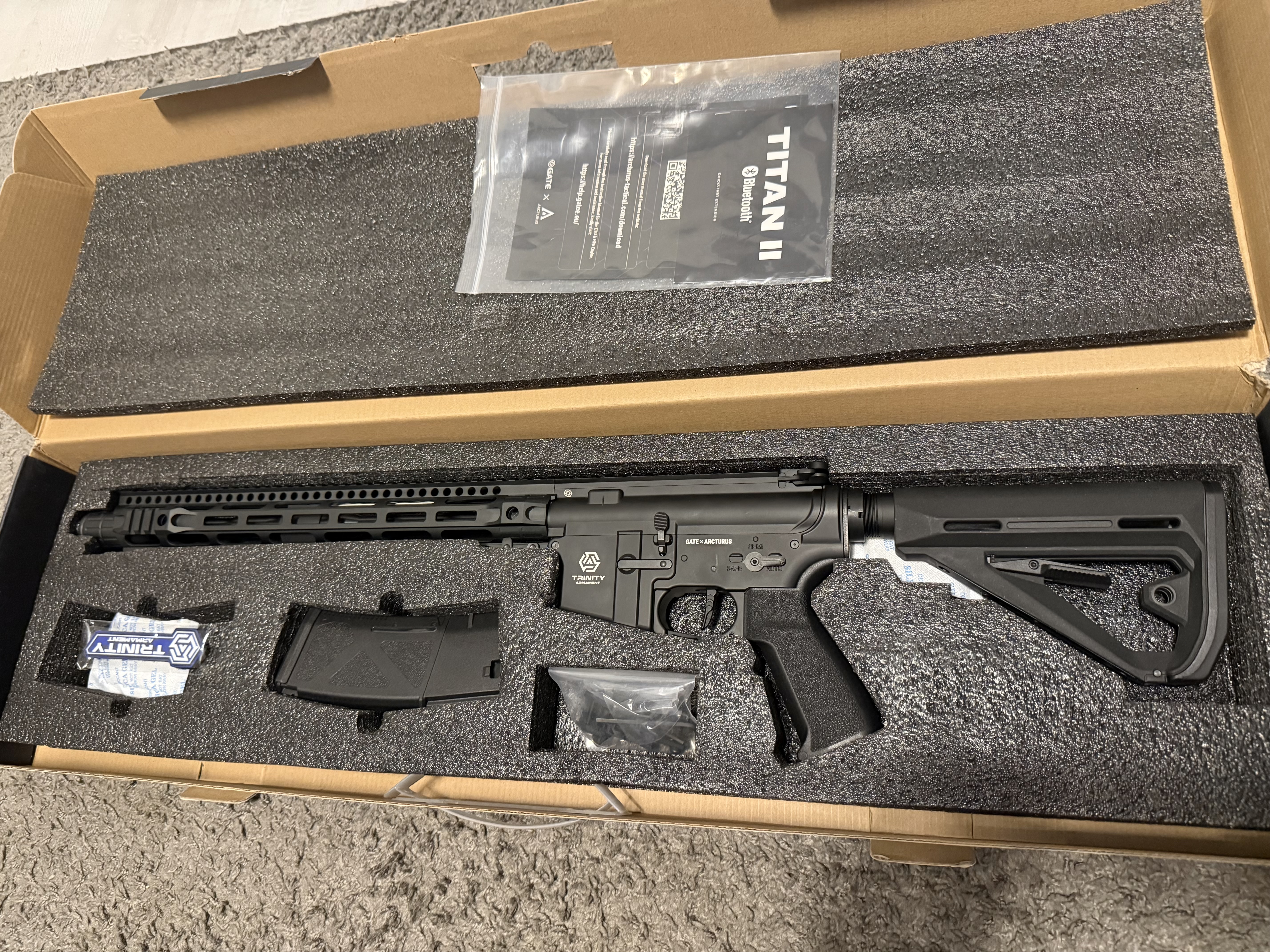 Gate x Arcturus Trinity armament AEG asg m4/m16/ar15