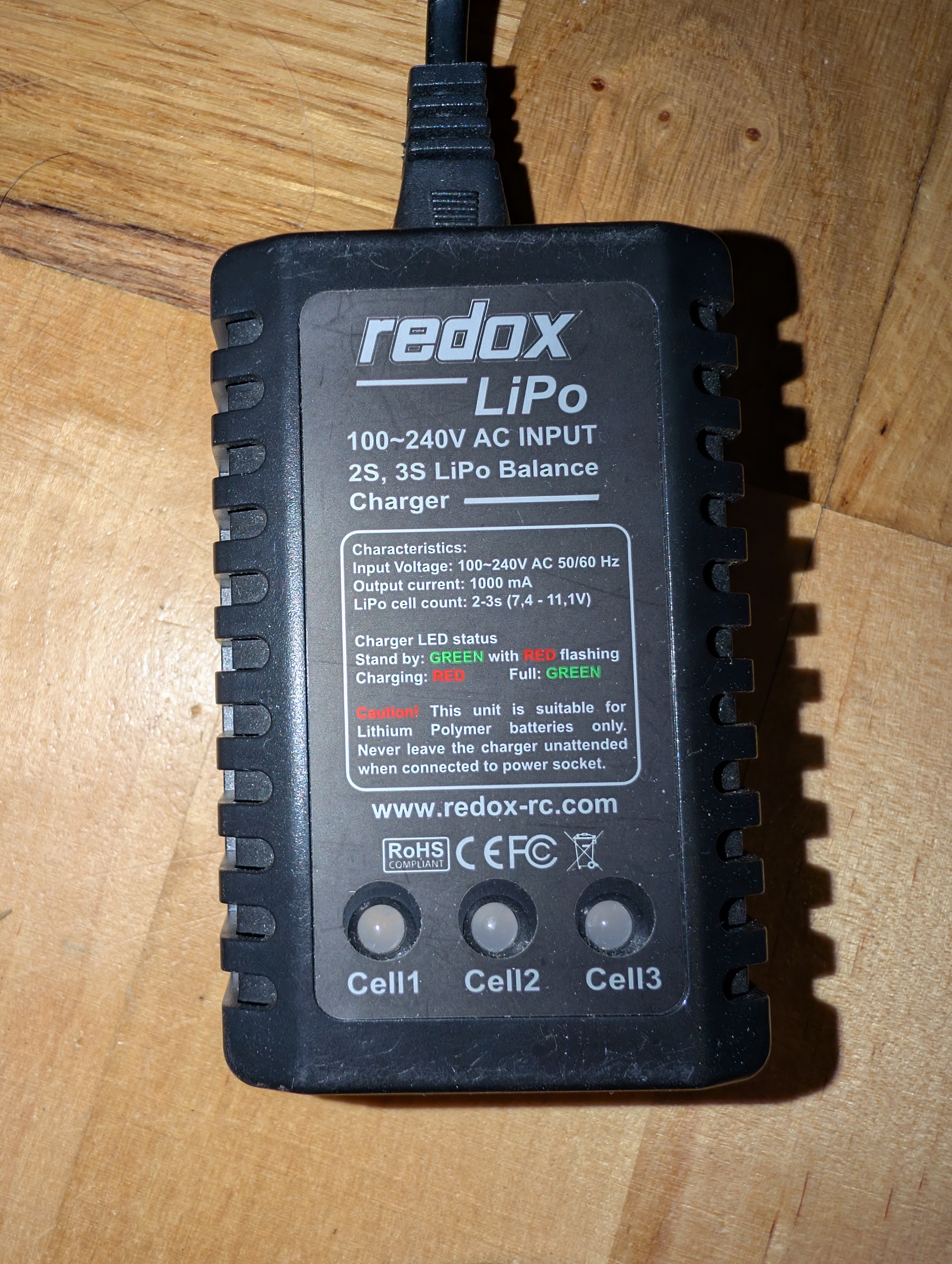 Ładowarka Redox LiPo 2S/3S z Balanserem – ASG / RC
