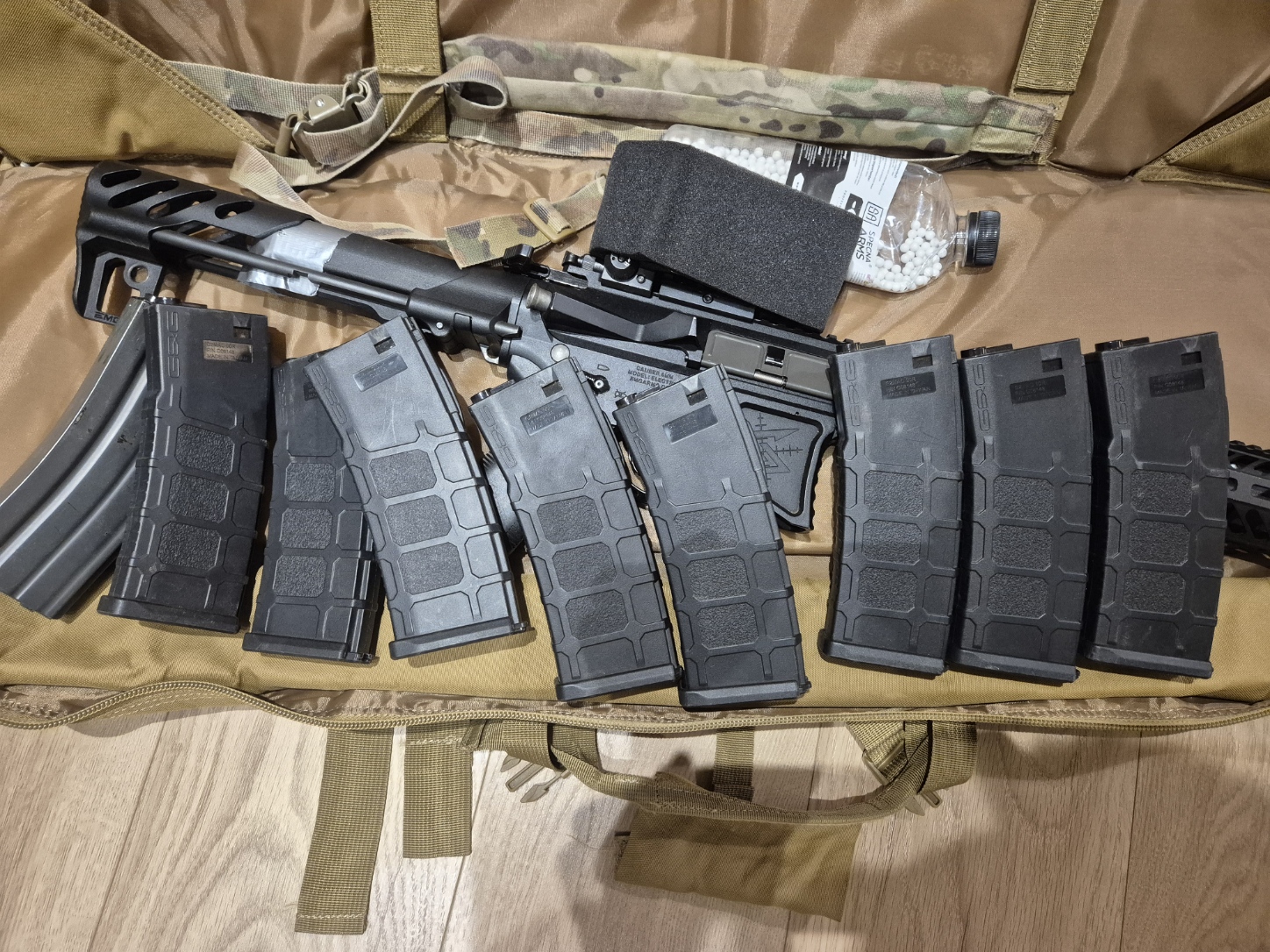 G&G Replika karabinka SBR8 Seekins Precision 12 - Czarny