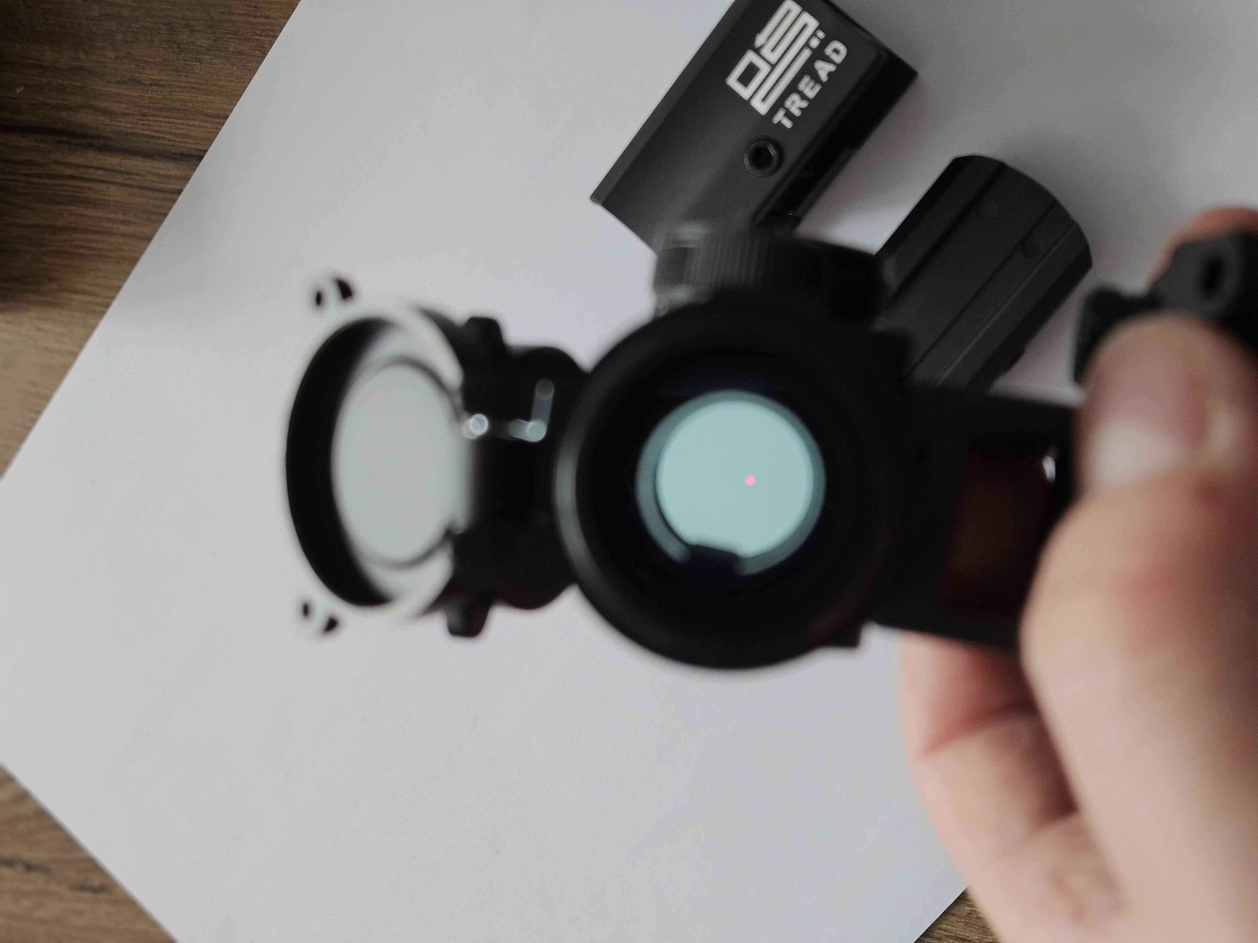 Kolimator AIM-O Aimpoint micro T1 replika, różne montaże wysoki, niski, QD