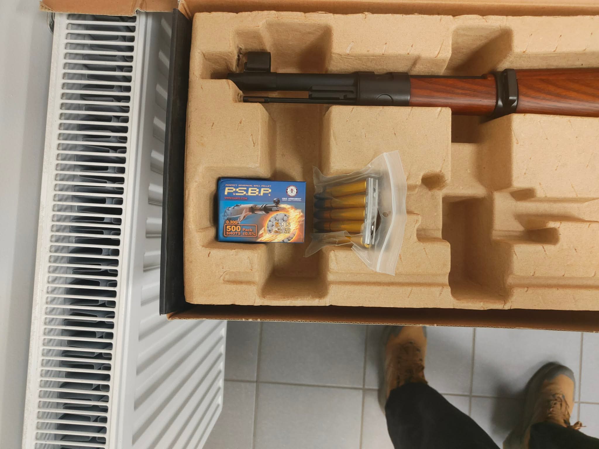 Kar98 g&g na łuski praktycznie nowy z wadą