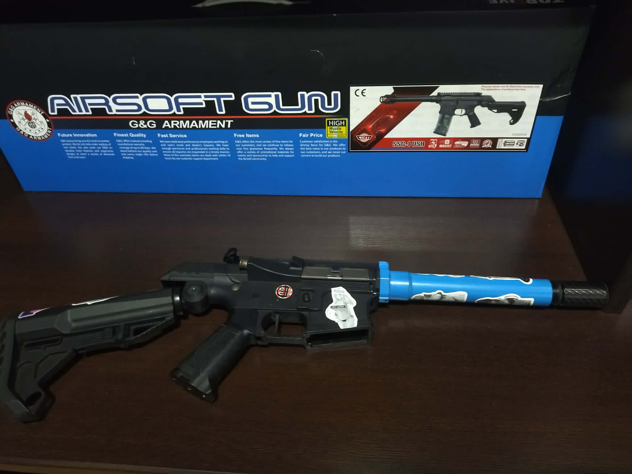 Sprzedam replikę Asg ssg1 G&G Speedsoft dobry stan.