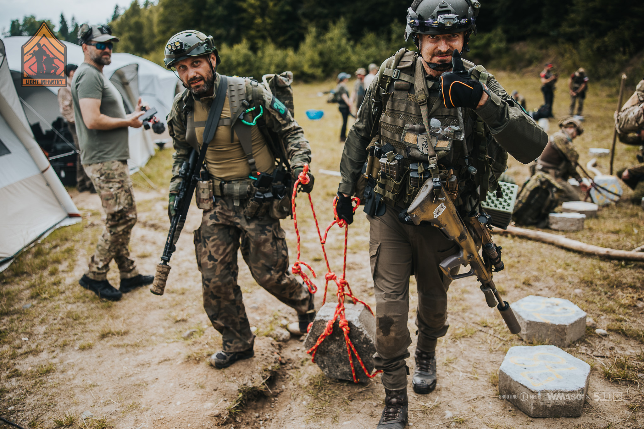 Fotorelacja z zawodów taktyczno-strzeleckich Lekka Piechota, kat. Lekka i MILSIM (18-20.07.2025)