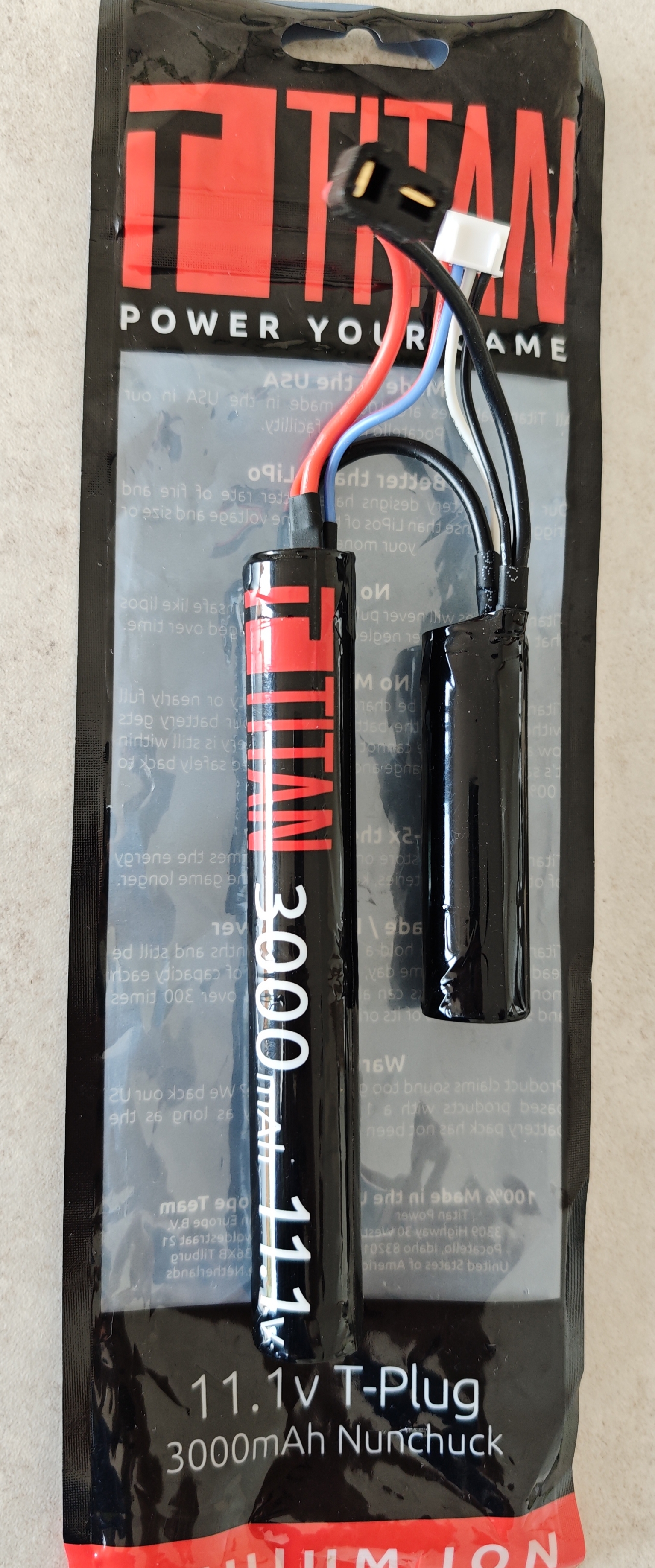 Titan Akumulator Li-Ion 11,1V 3000mAh