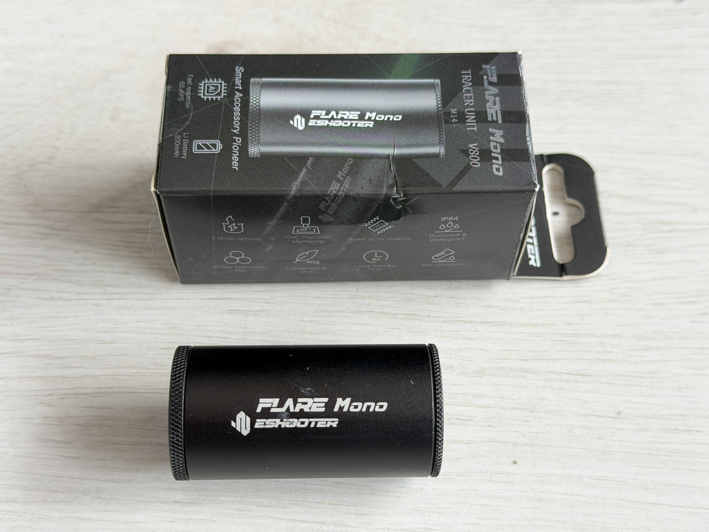 Tracer naświetlacz kulek  E-Shooter mono