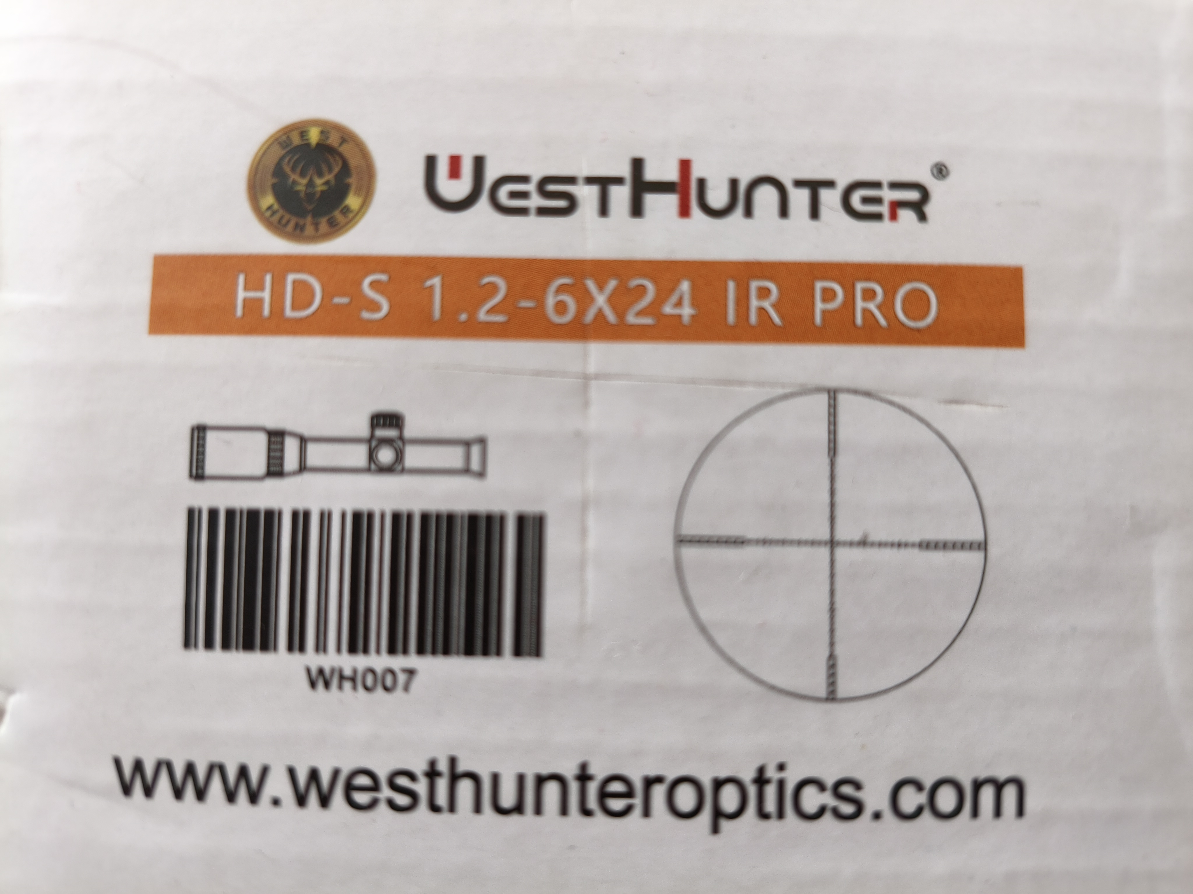Luneta biegowa West Hunter HD-S 1.2-6x24 IR PRO