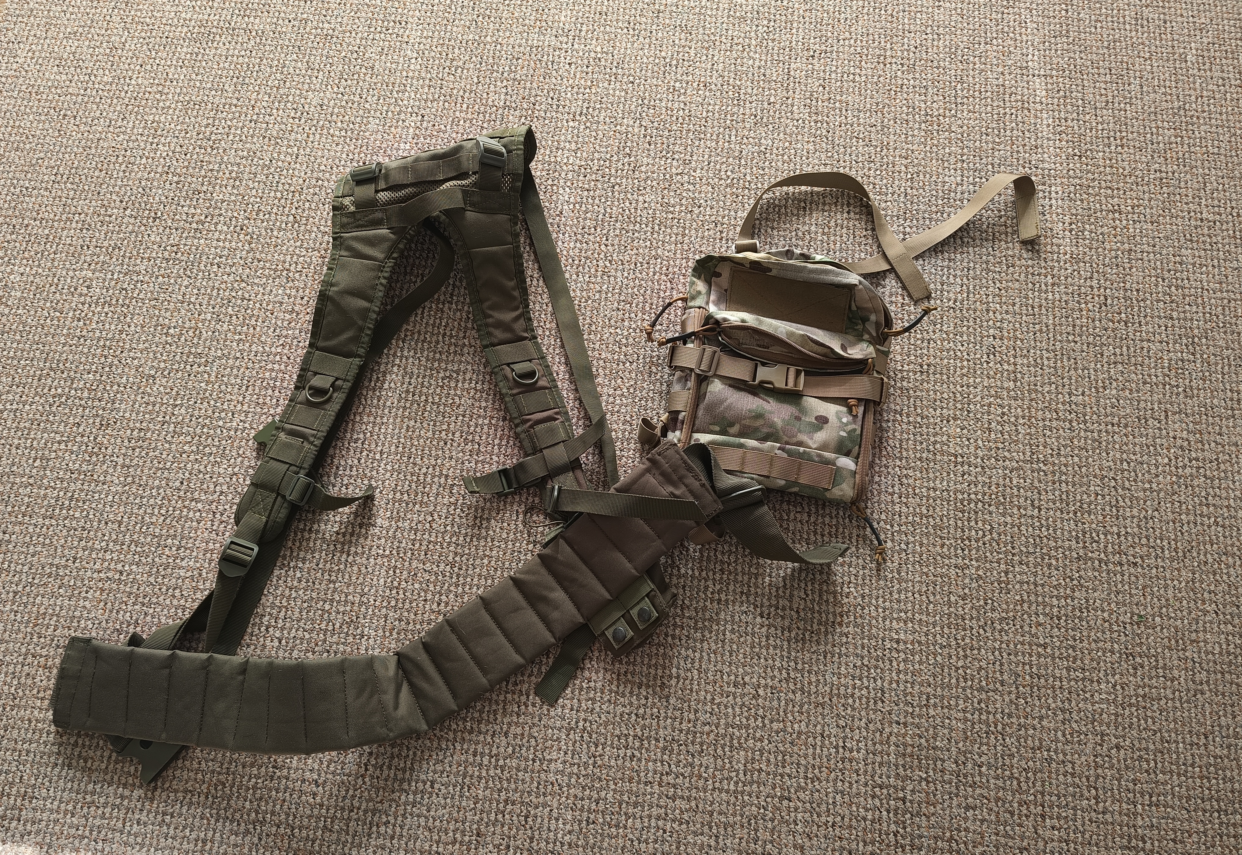 Pasoszelki plus plecak na molle