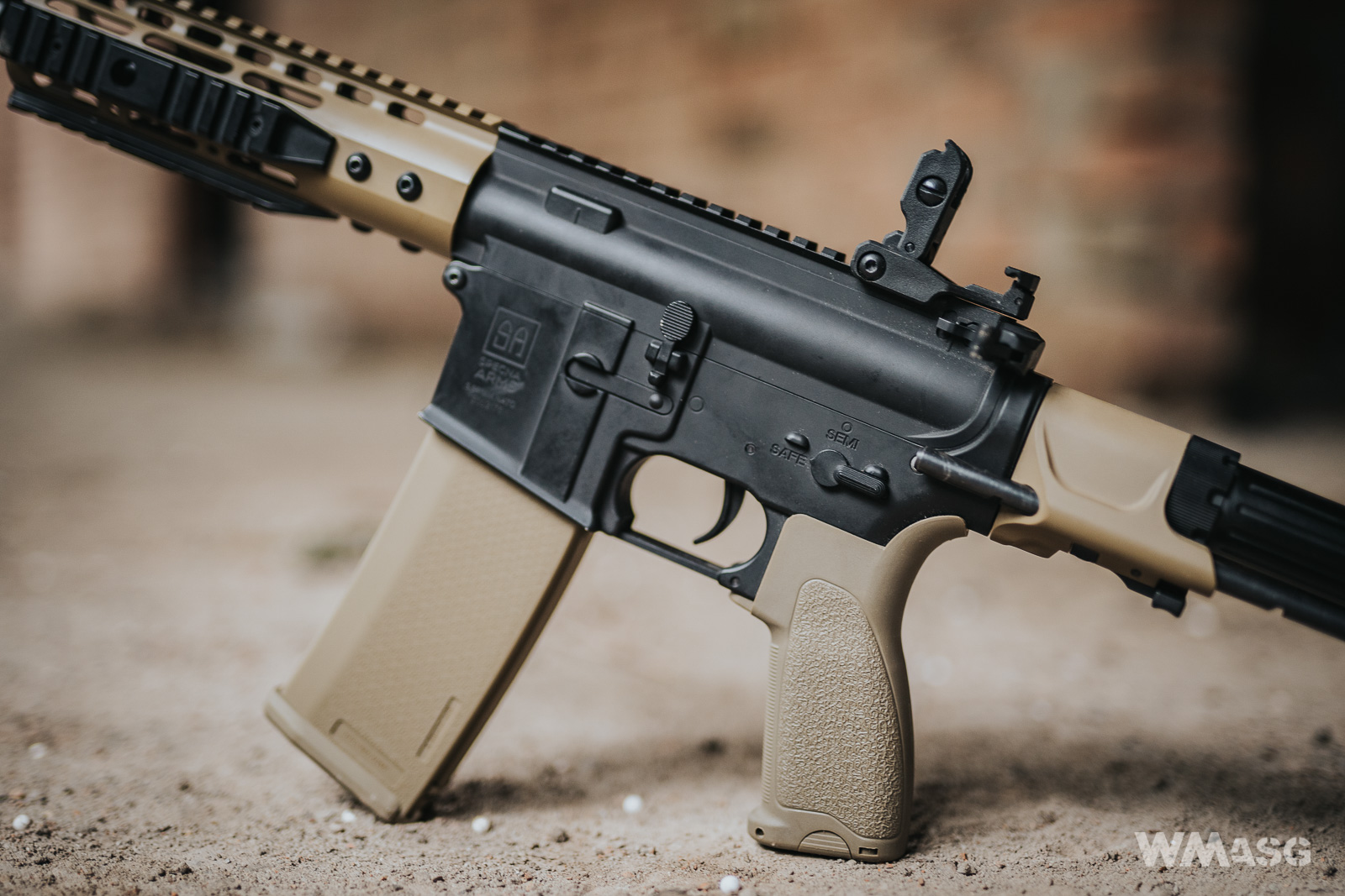 Specna Arms SA -E12 PDW Edge BK-TAN (sesja w terenie)