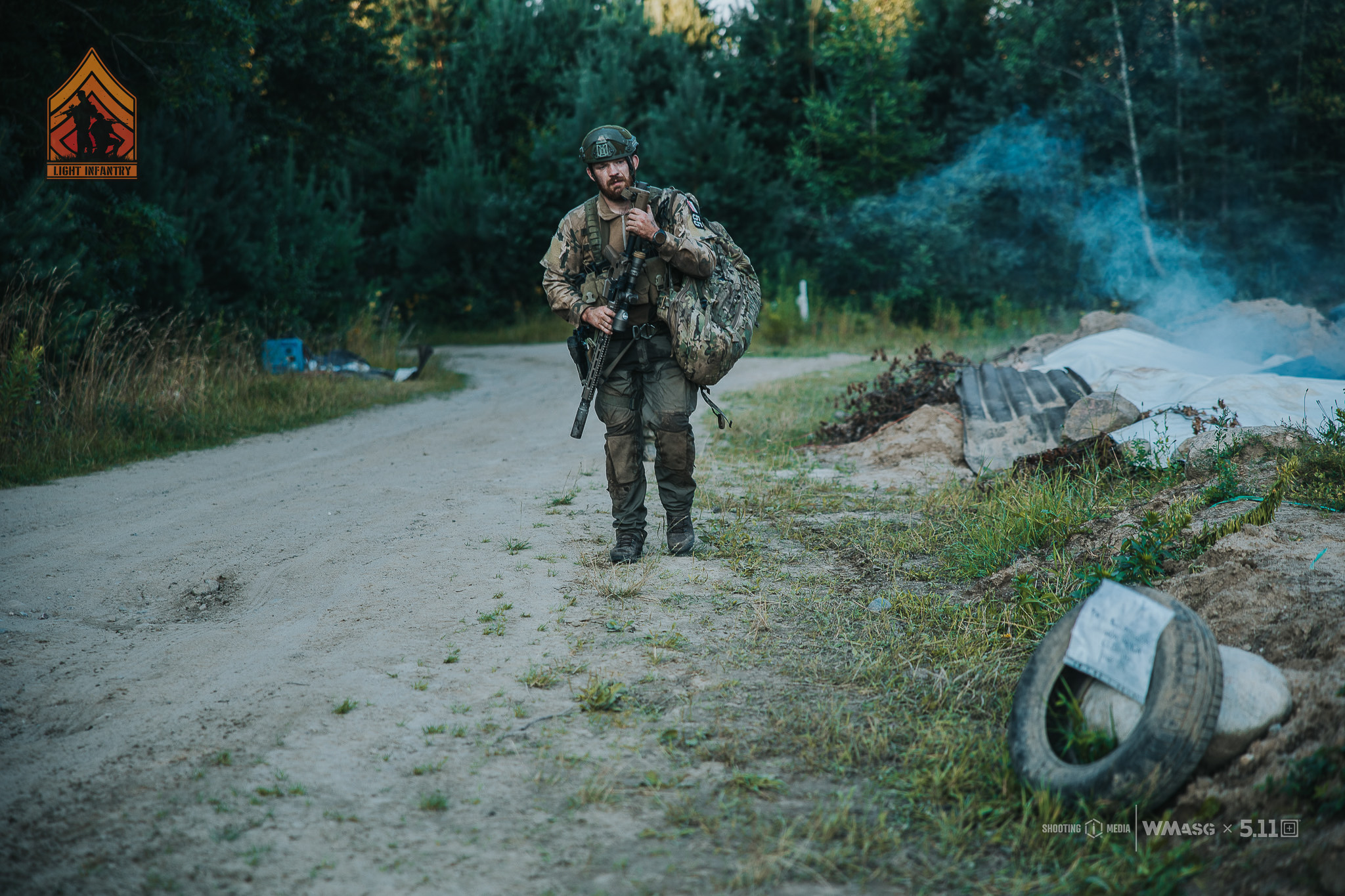 Fotorelacja z zawodów taktyczno-strzeleckich Lekka Piechota, kat. Lekka i MILSIM (18-20.07.2025)