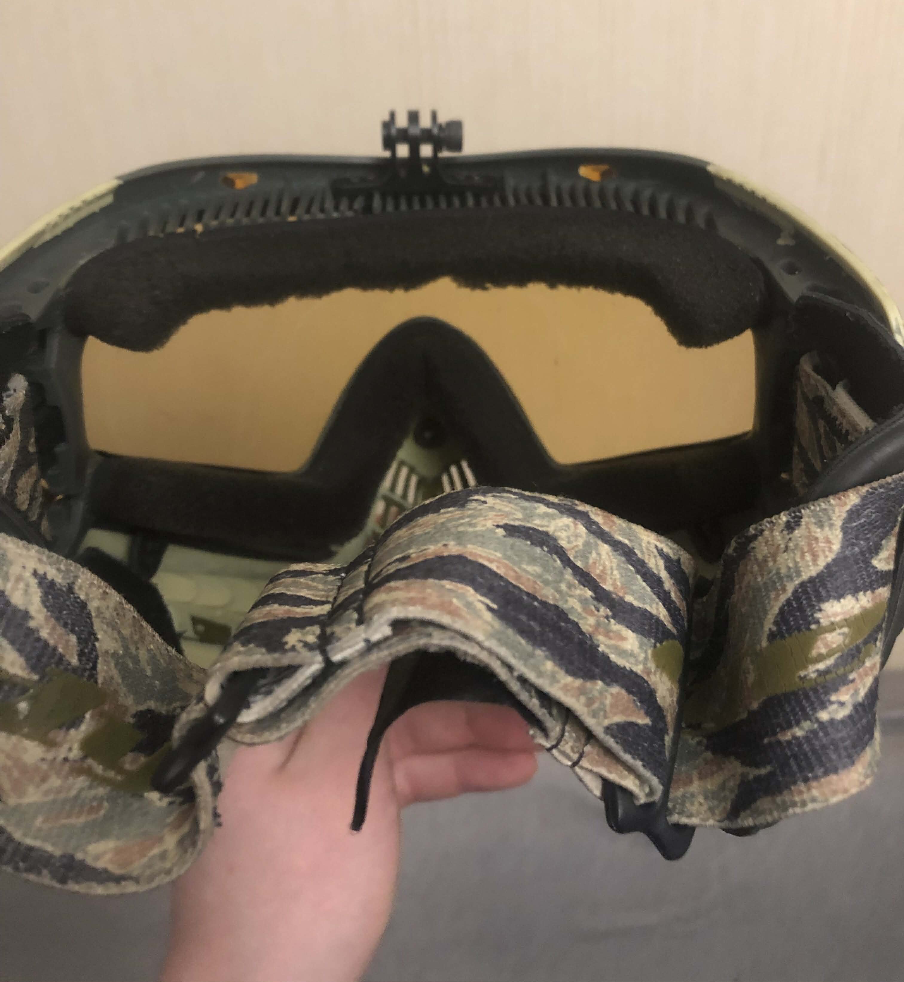 Maska Dye i4 tiger stripe + montaż