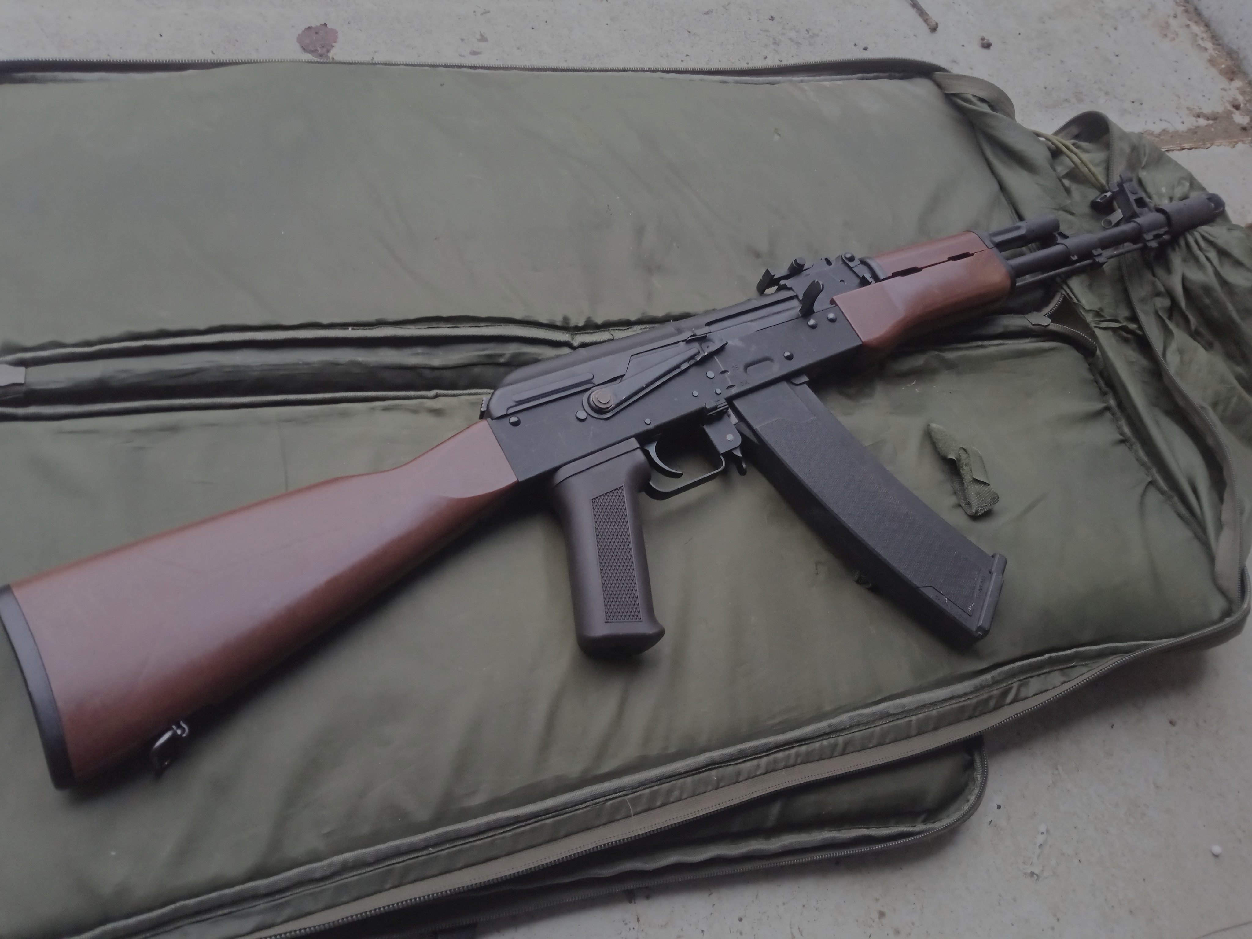 AK-74 , tuning pod mocny szturm , idealny stan