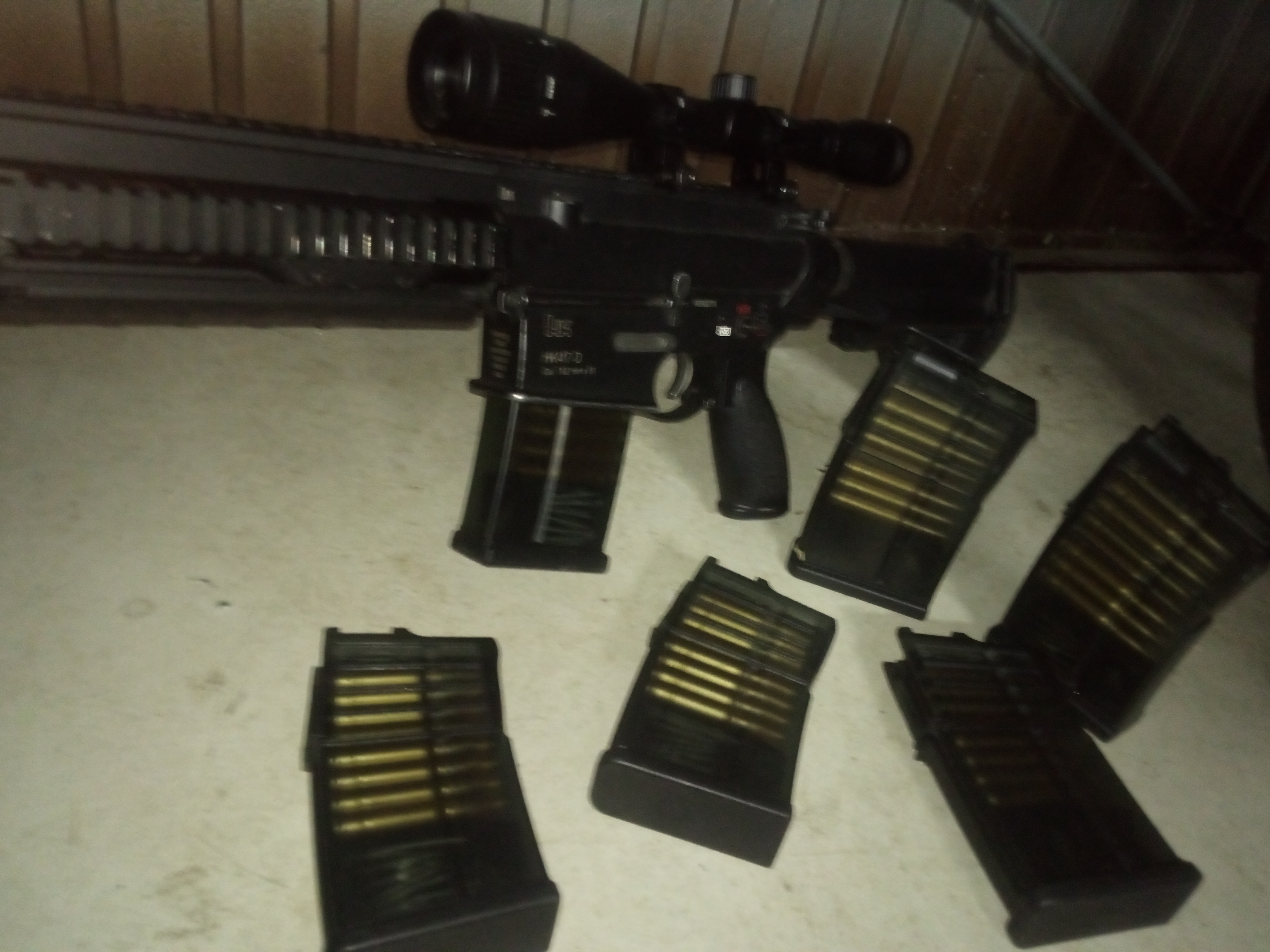 HK417 DMR SNIPER FULL TUNING / stylizowana na V2 SNIPER