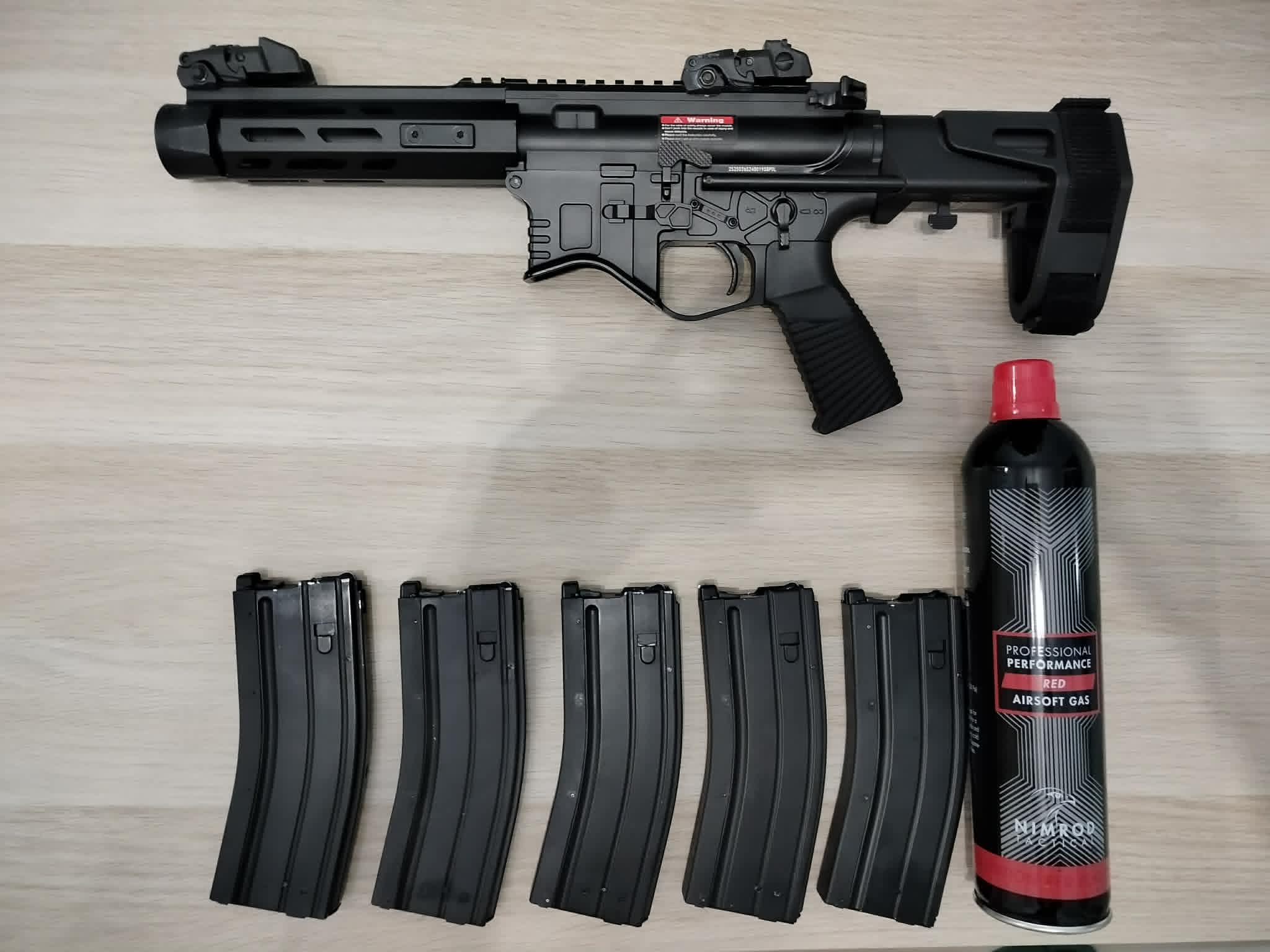 Golden Eagle MC6592M PDW GBB 6.5"