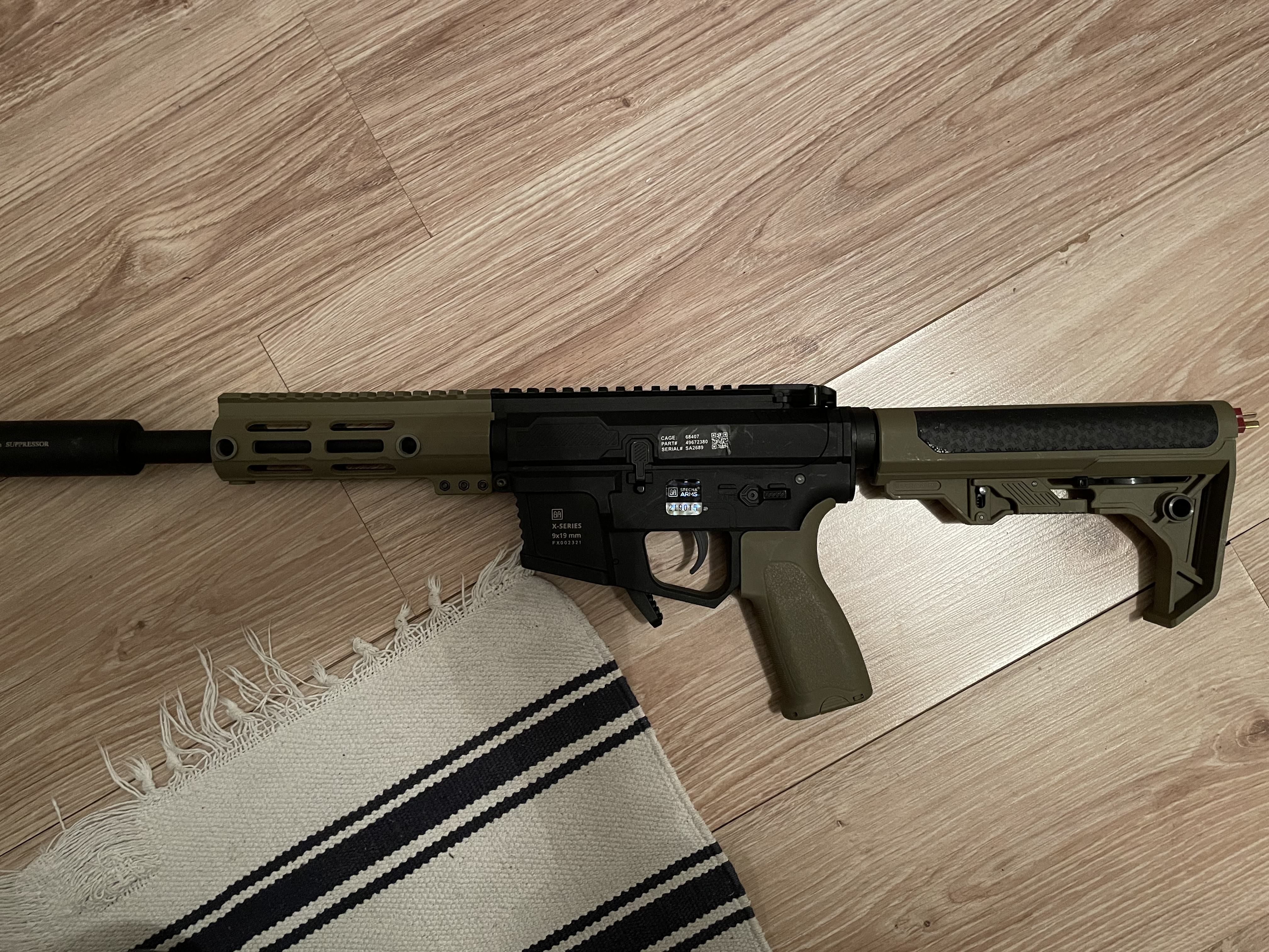 Specna Arms FX-01 Flex half tan AR-15, PCC