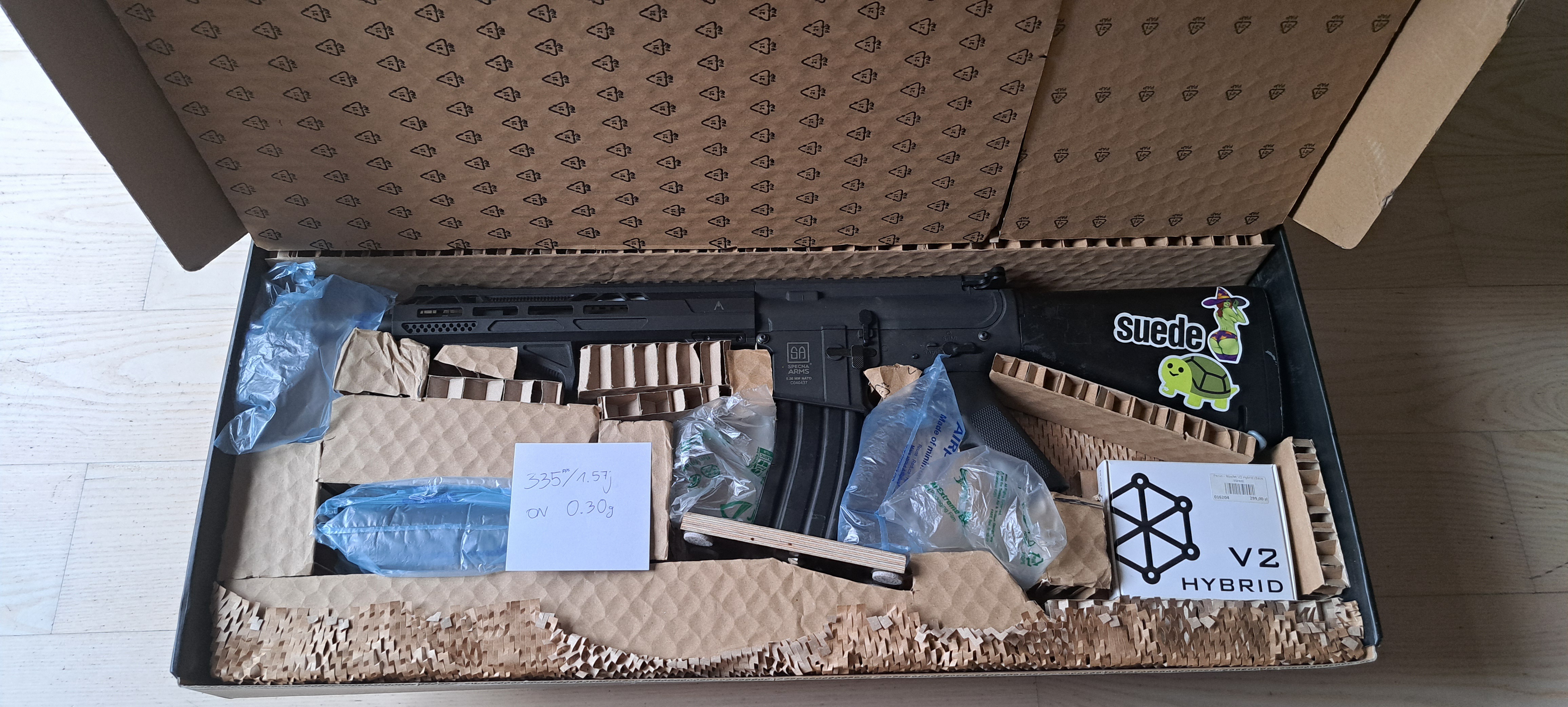 M4 od zera POLIMEROWA z Perunem Hybrid