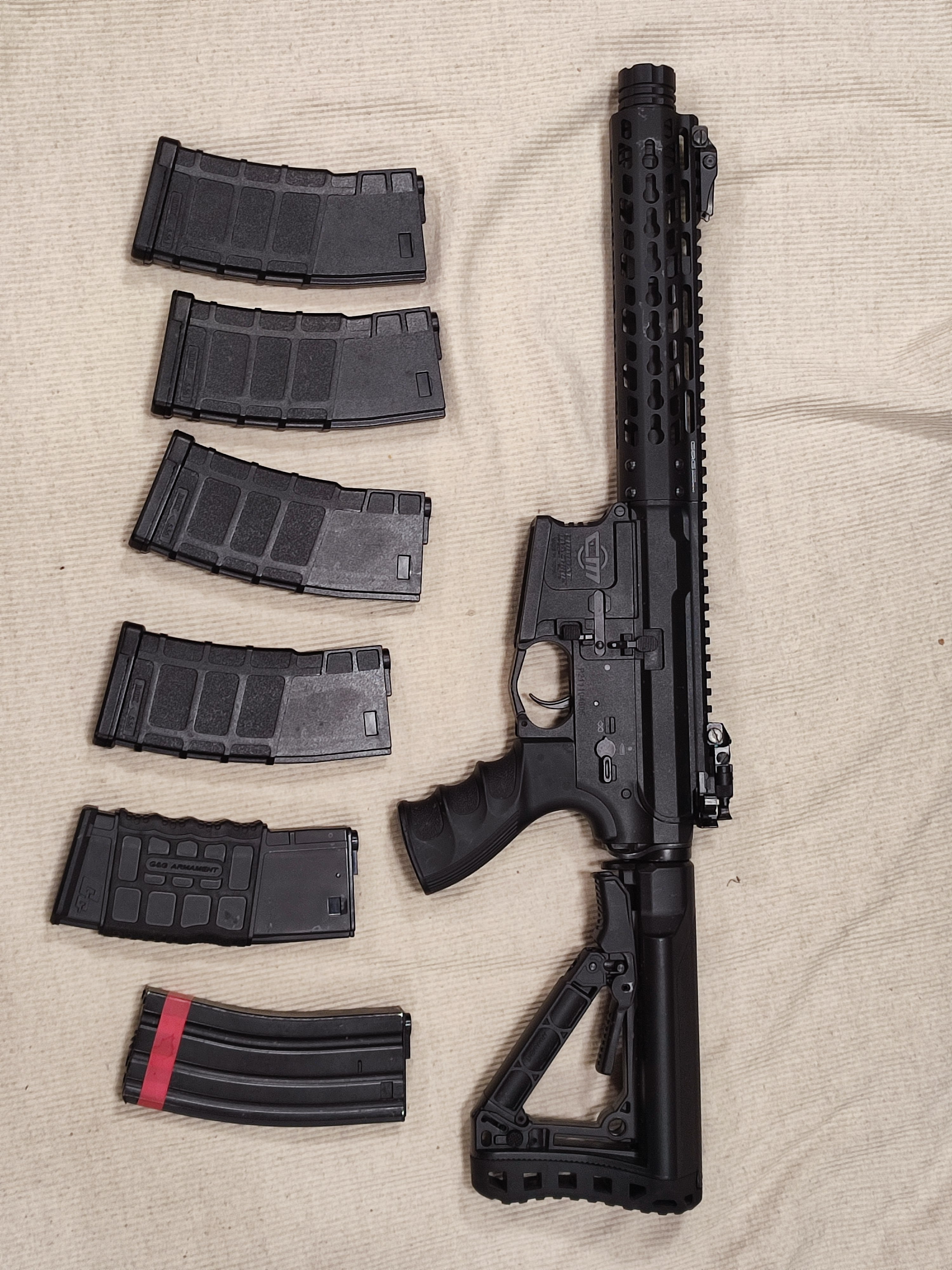 cm.16 combat machine od firmy g&g + dodatki