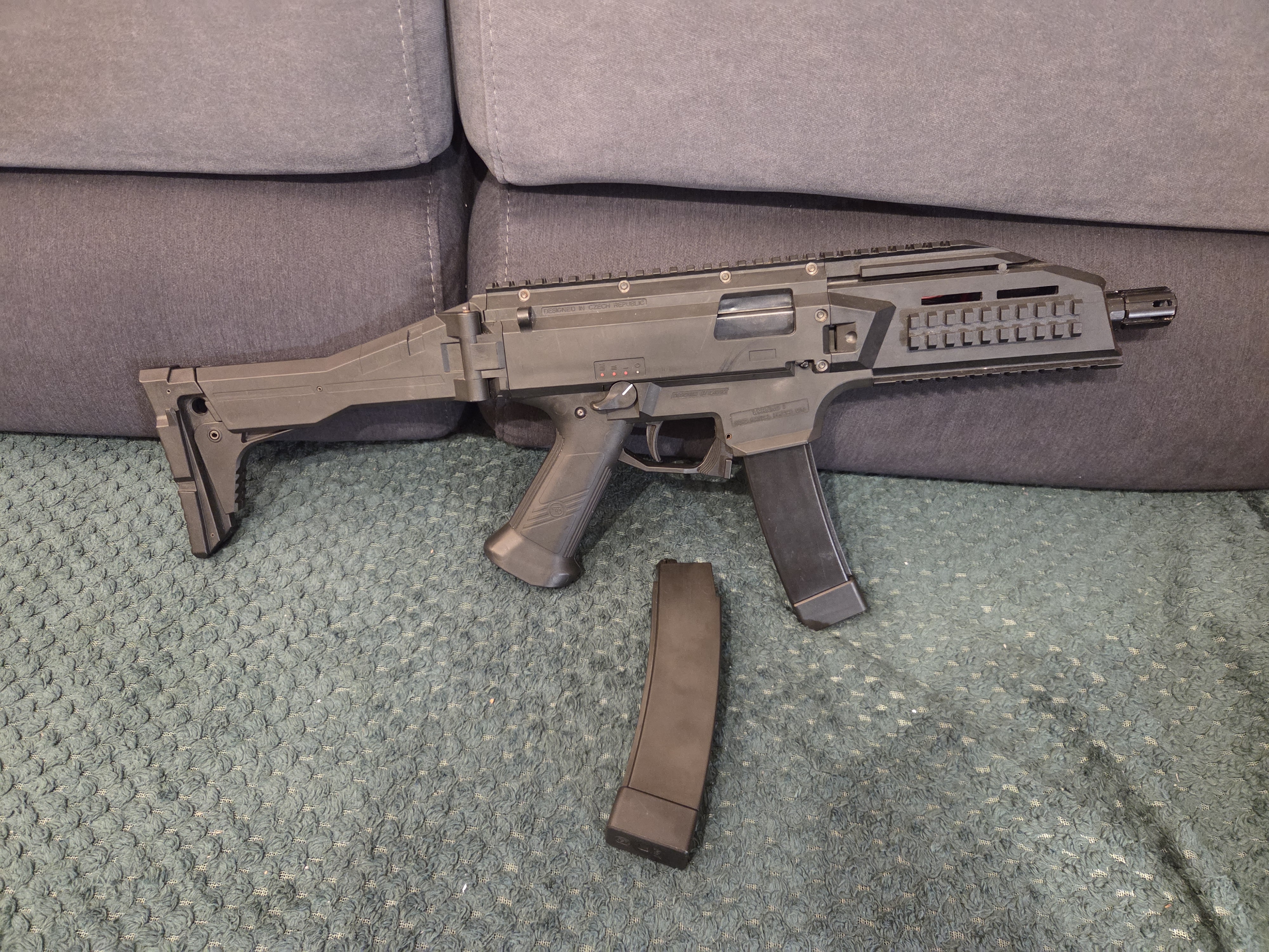 CZ Scorpion EVO 3 A1 SHS 16:1, ~1,1 J 0,28g