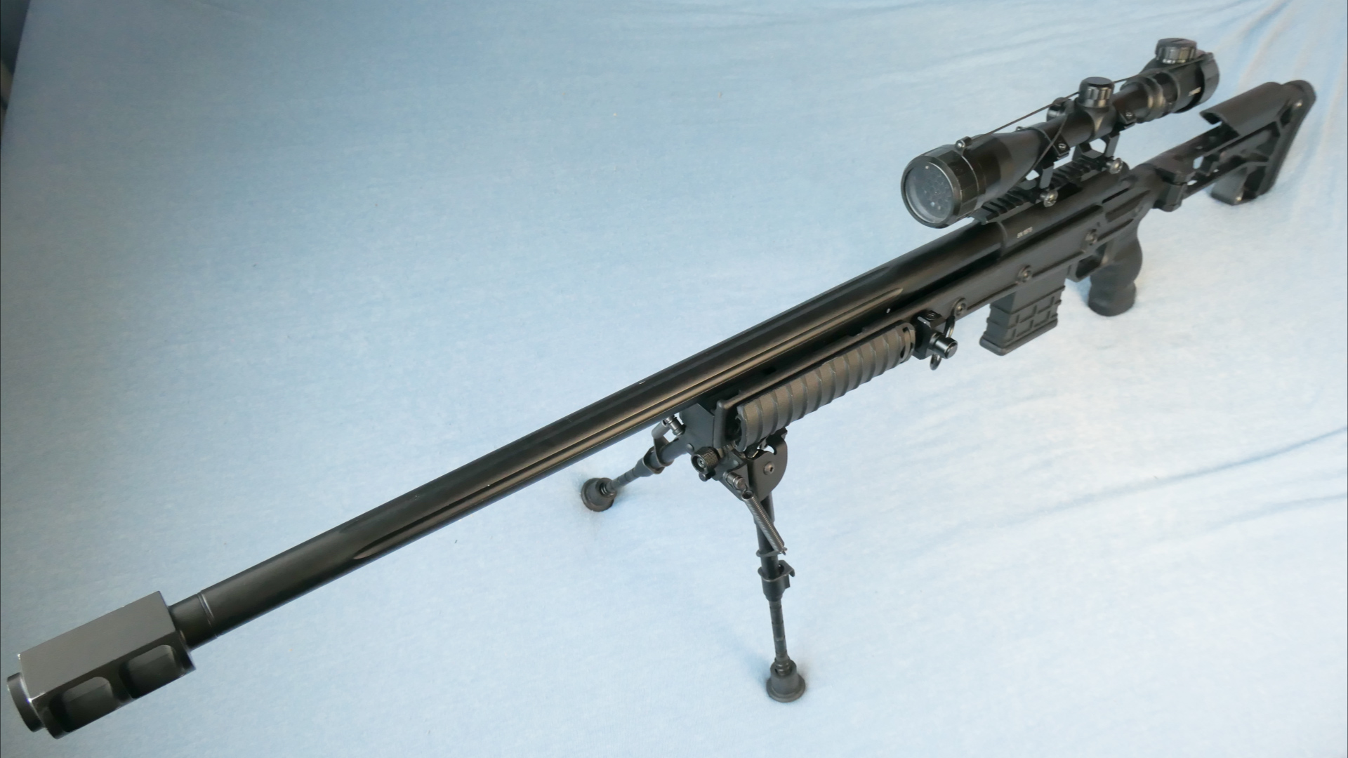 CYMA CM.707-U Pełen zestaw z lunetą, dwójnogiem i 2 dodatkowymi magazynkami