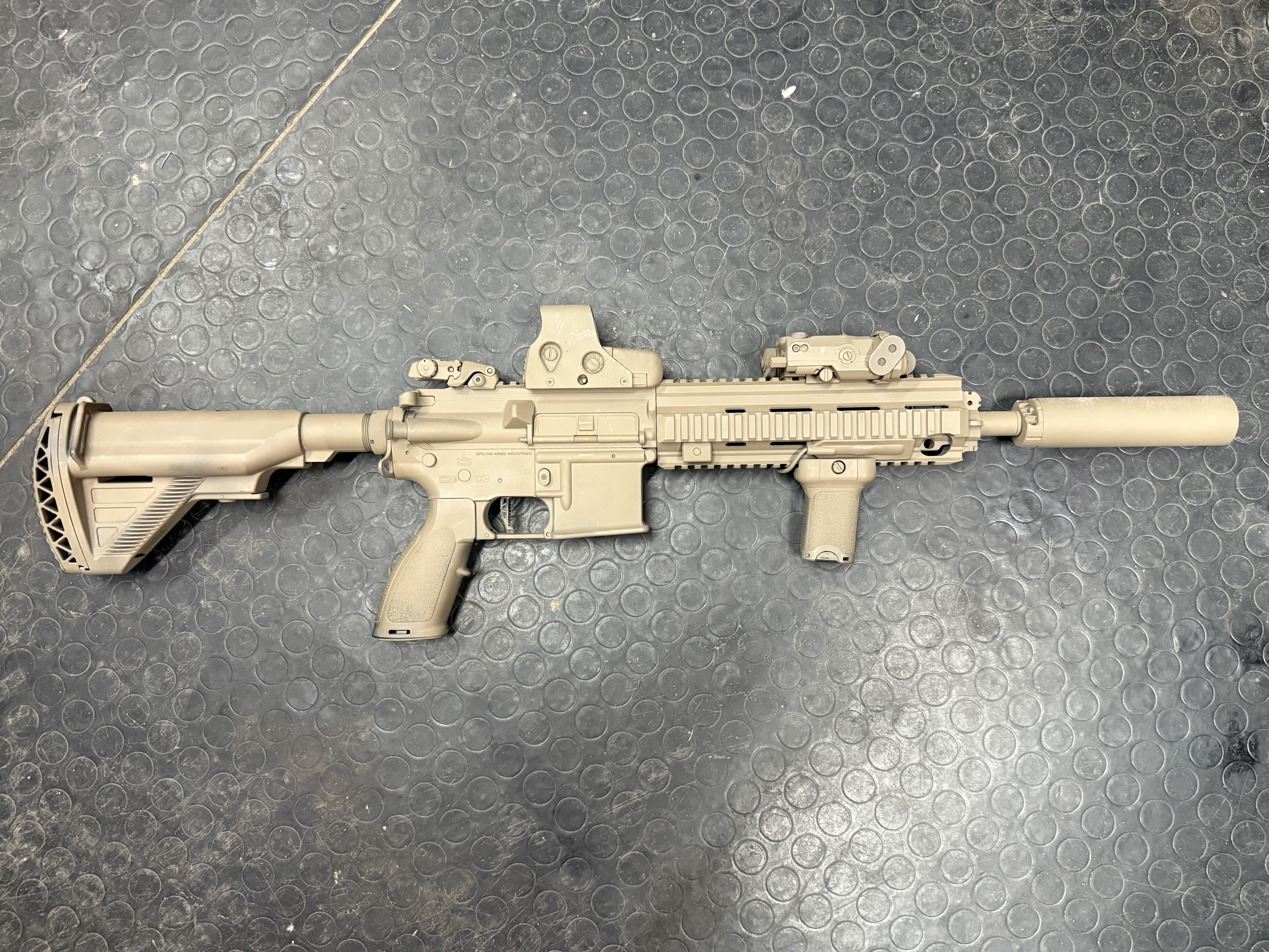 HK 416 SA EDGE tracer peq 15