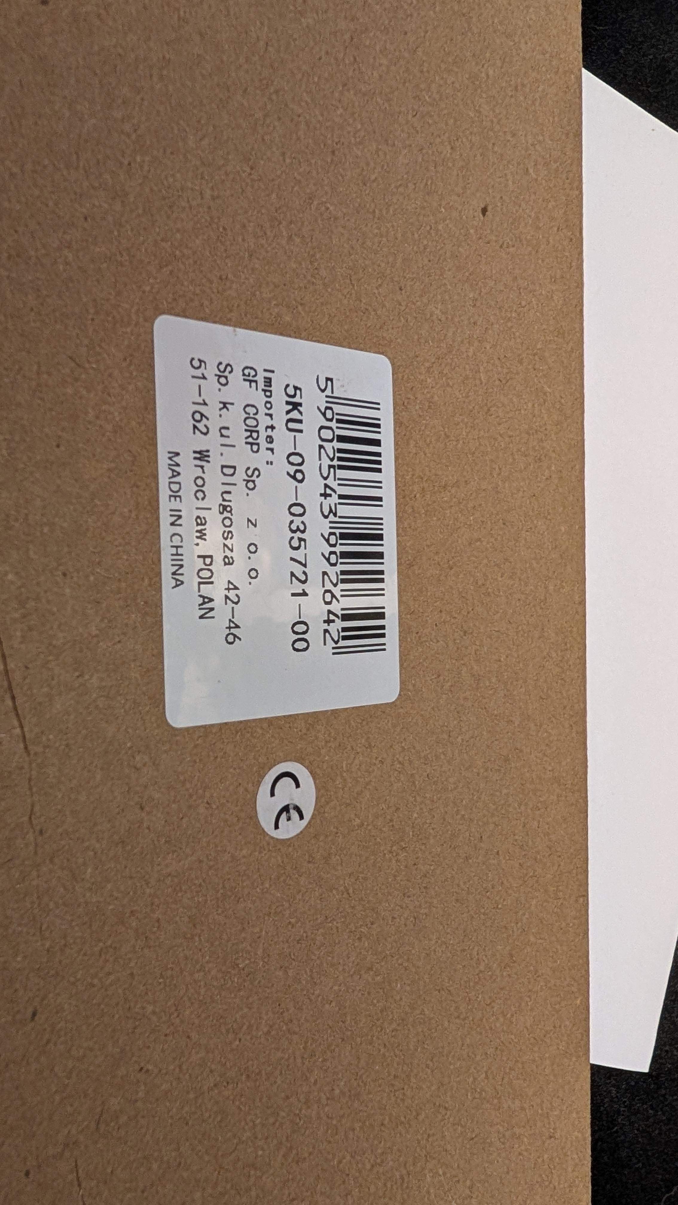 Szkieletowa kolba SS-8R z montażem 1913 5KU - Czarny