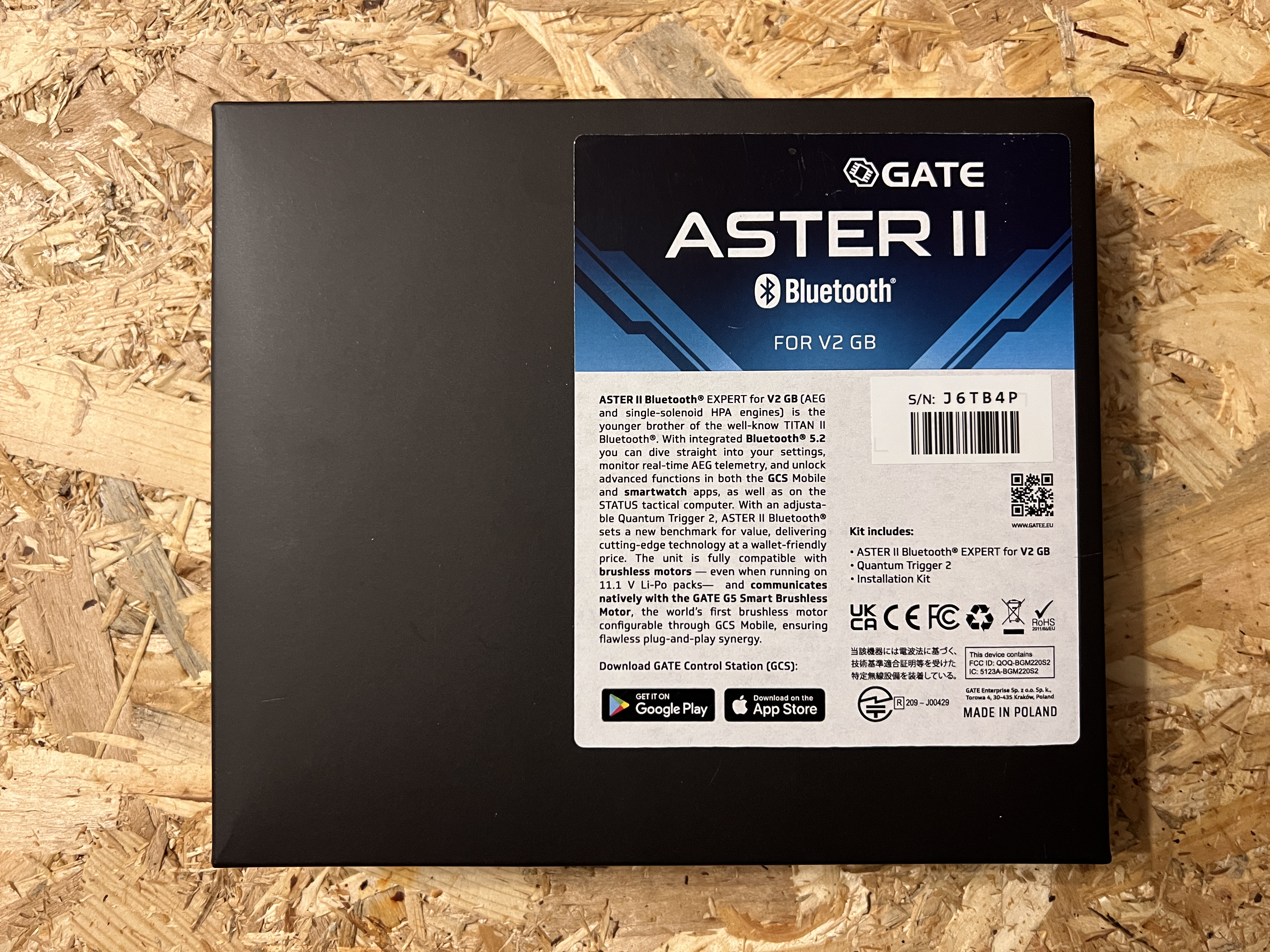 Gate ASTER II Bluetooth® EXPERT do GB V2 + regulowany Quantum Trigger 2