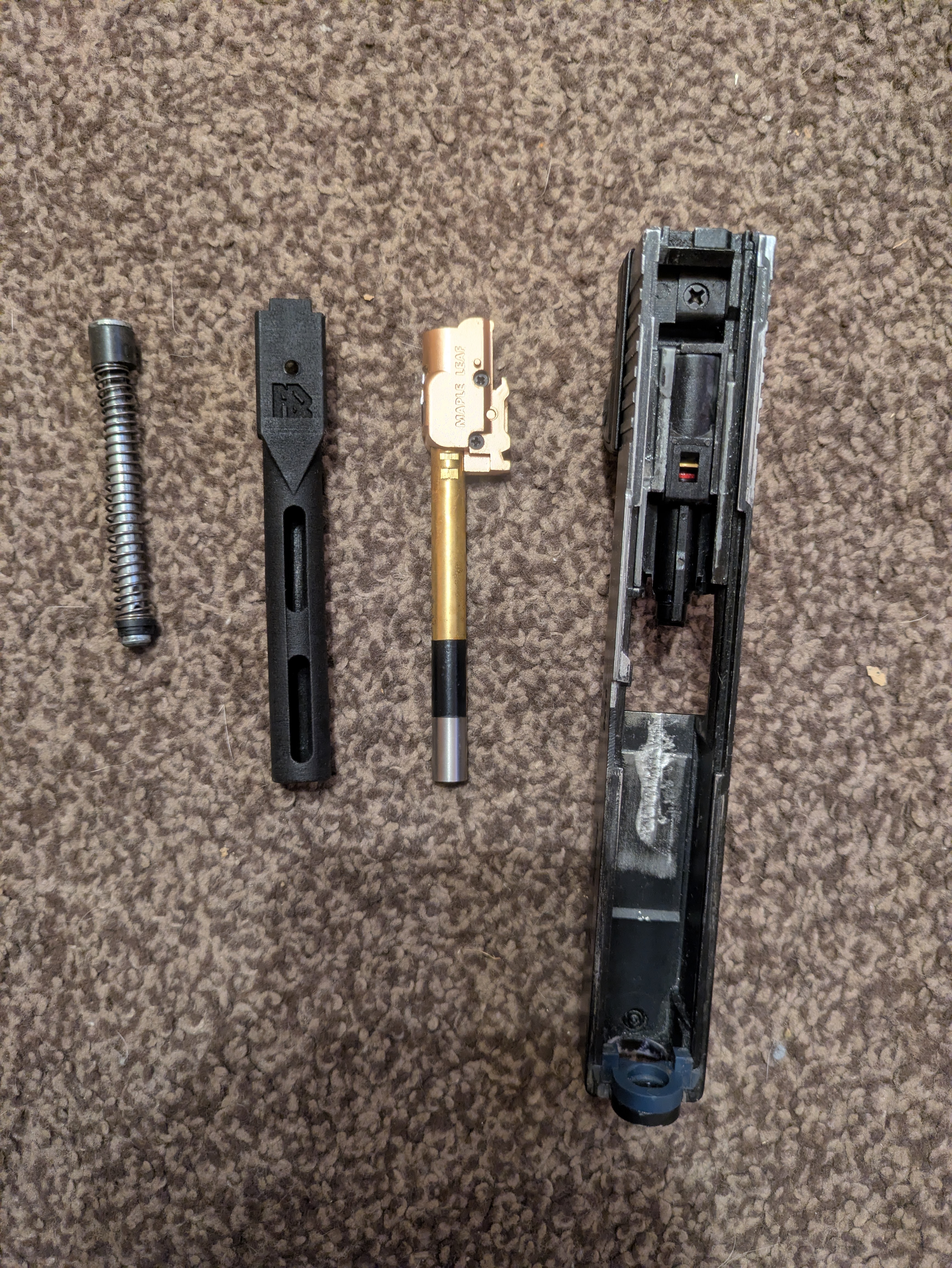 GLOCK 17 WE pistolet greengas tuning