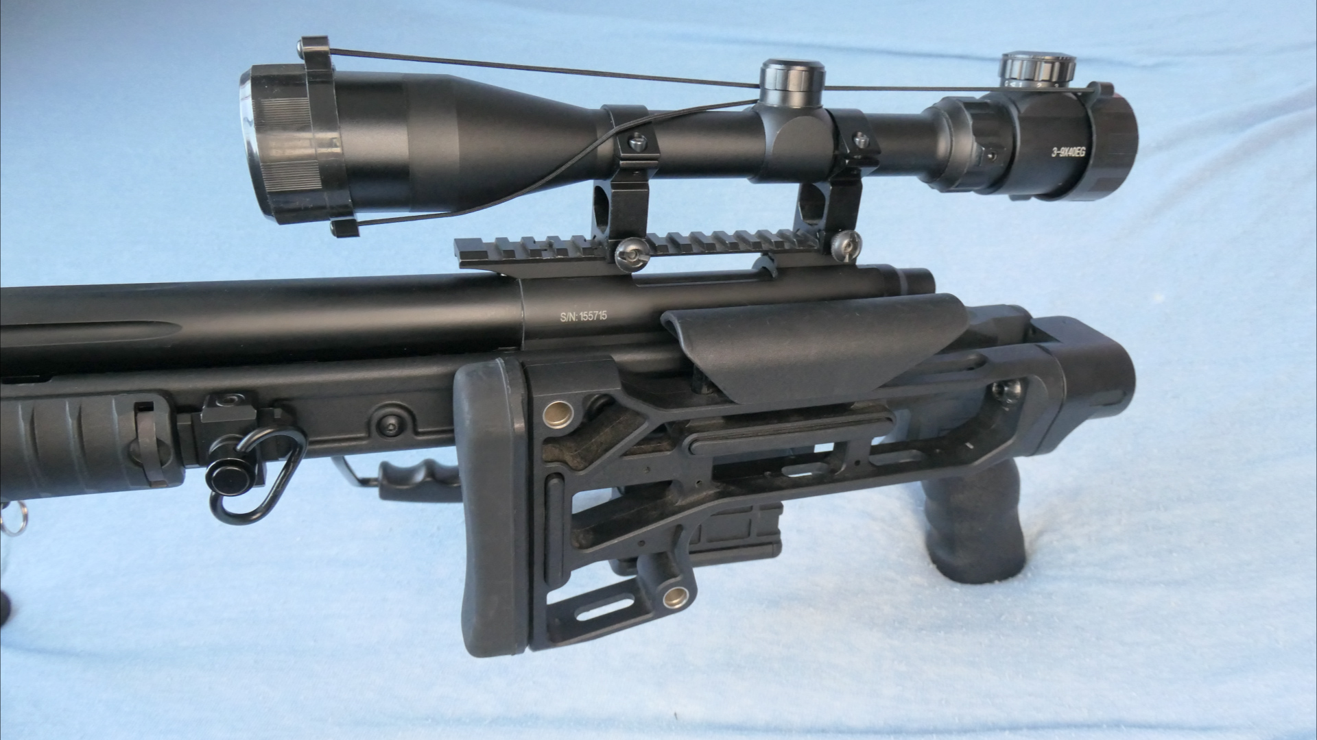 CYMA CM.707-U Pełen zestaw z lunetą, dwójnogiem i 2 dodatkowymi magazynkami