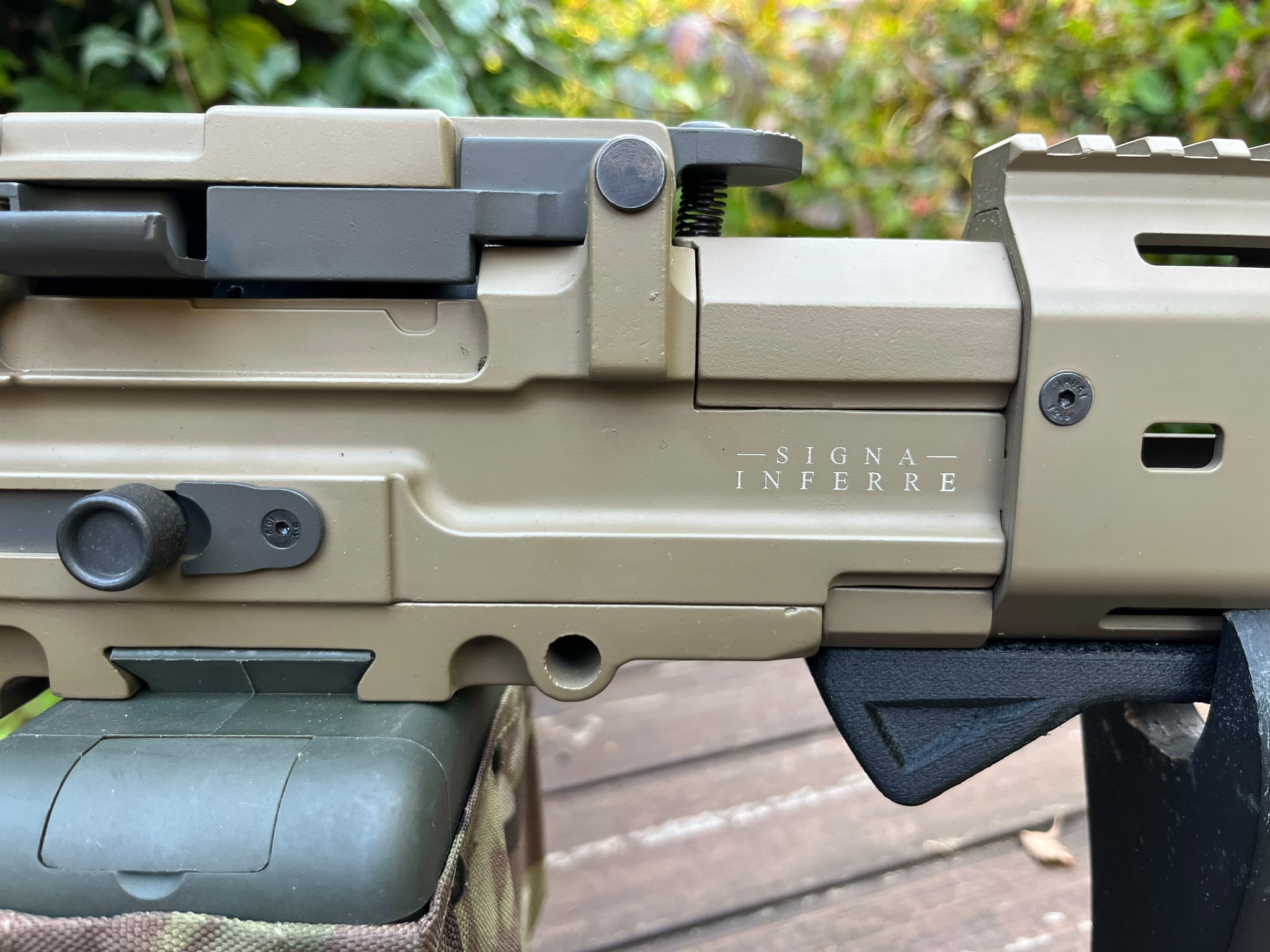 Stoner Secutor Aquila VII LMG - zamiana Scorpion EVO