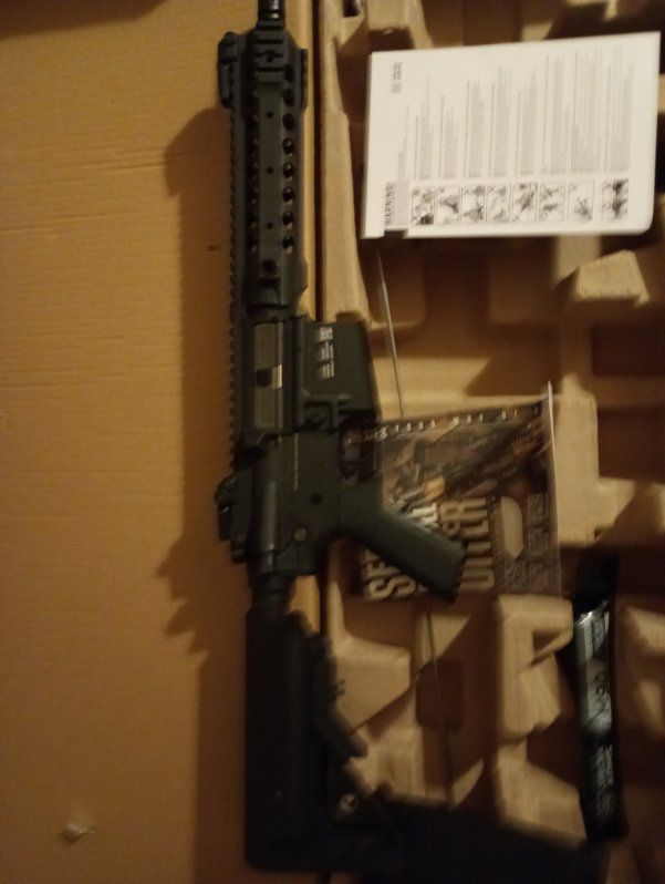 AEG Specna Arms SA-F01 Flex Gate X-ASR - Black + magazynek