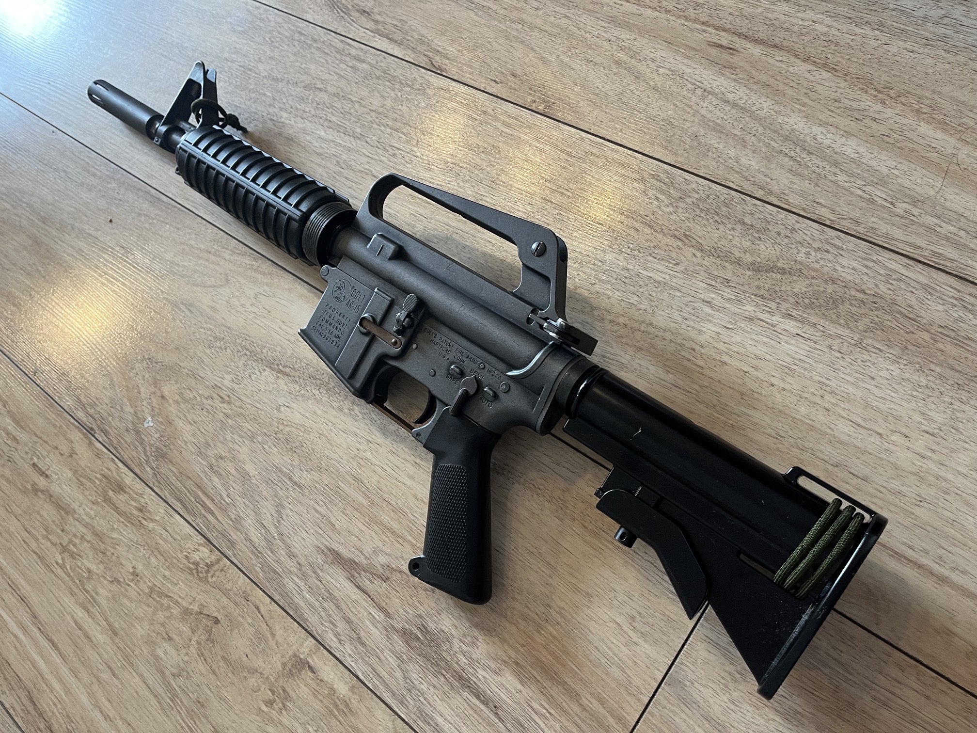 WE XM177E1 GBBR, aluminiowa kolba.