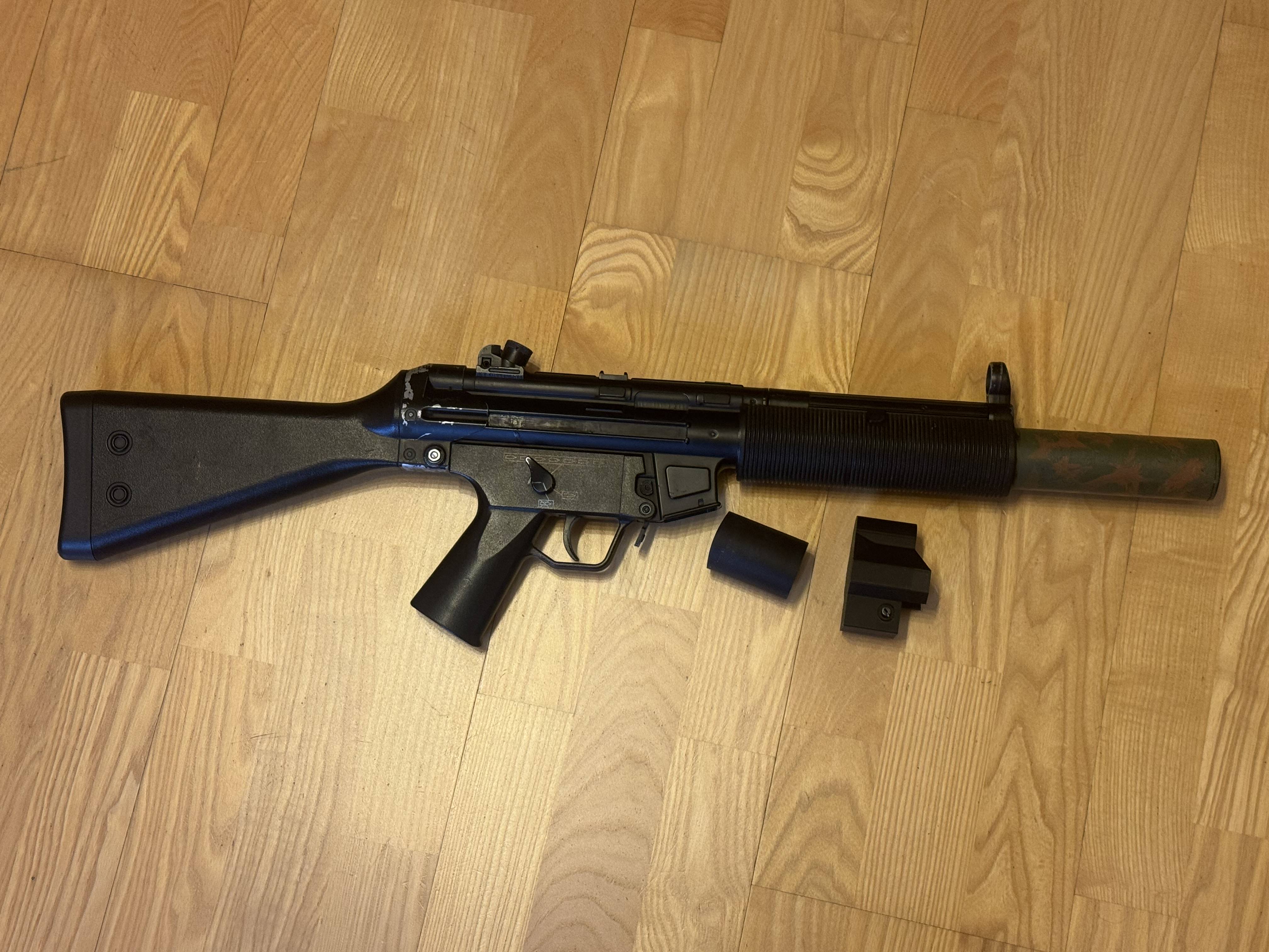 mp5, prawdopodobnie JG, sprawne