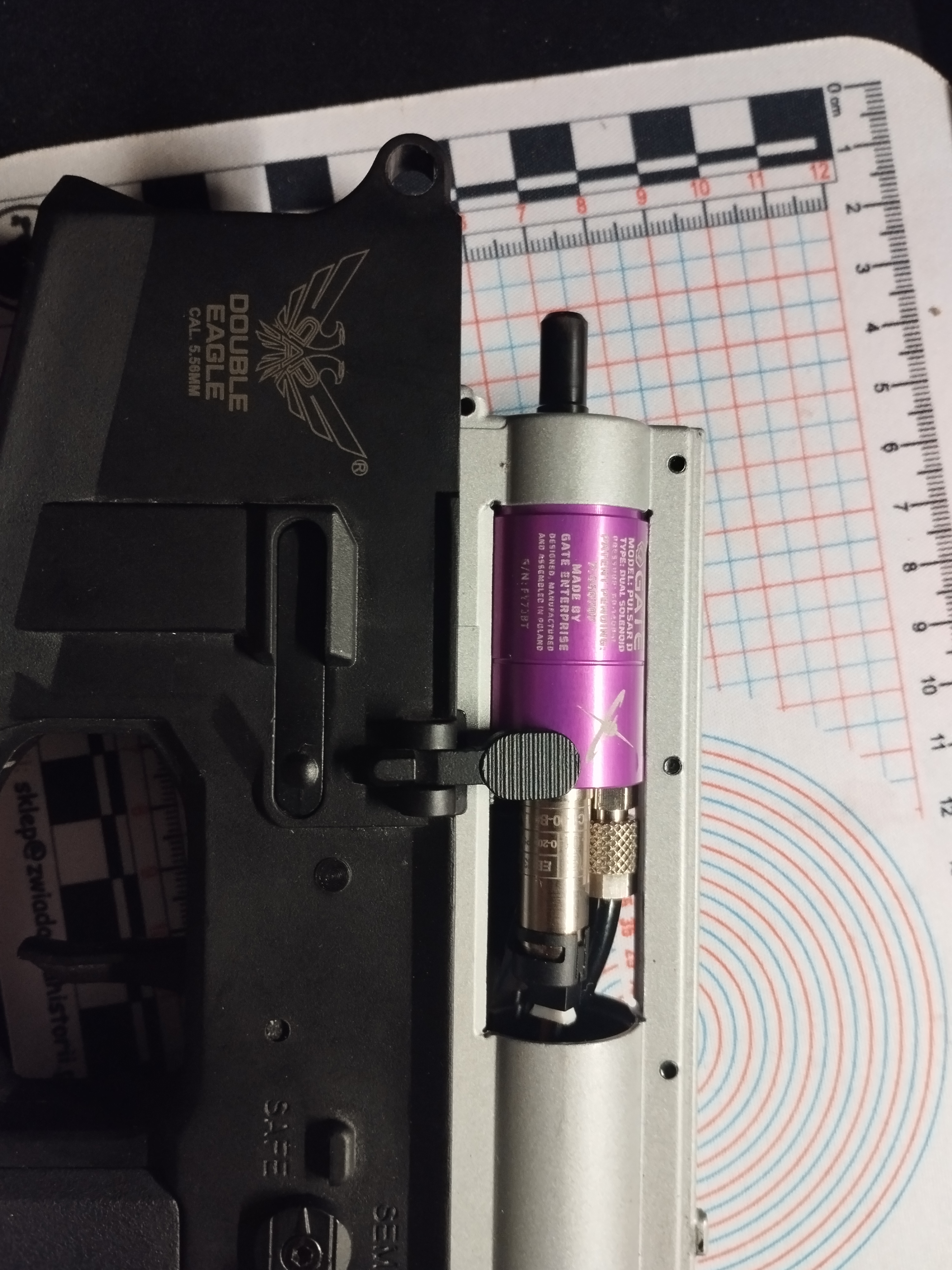 Zestaw HPA M4 Double Eagle Falcon / Gate Pulsar D + Titan II Bluetooth / Gotowy do gry