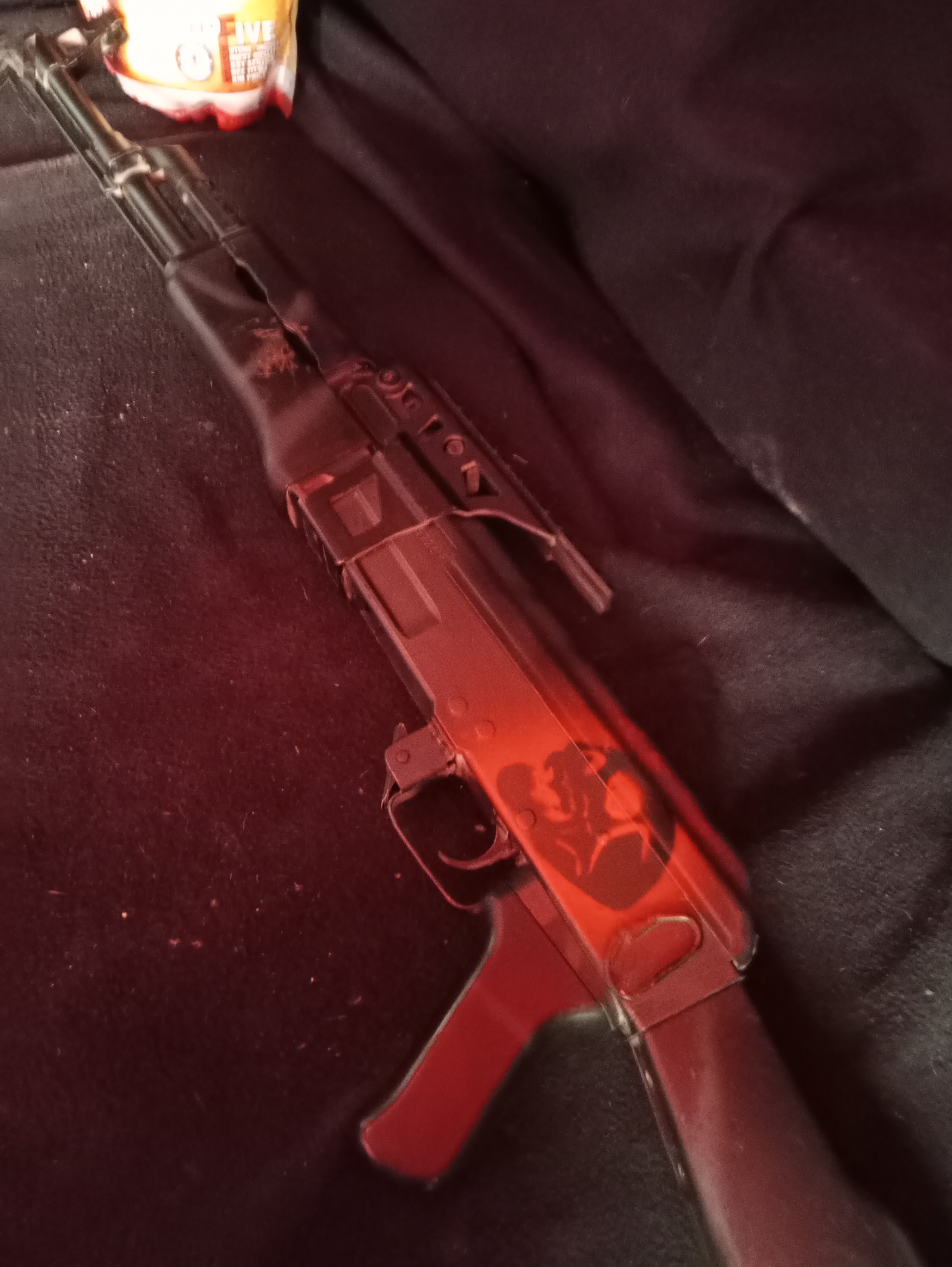 Karabinek AEG AK-47 z customowym malowaniem.-brak baterii Jaskólka gratis