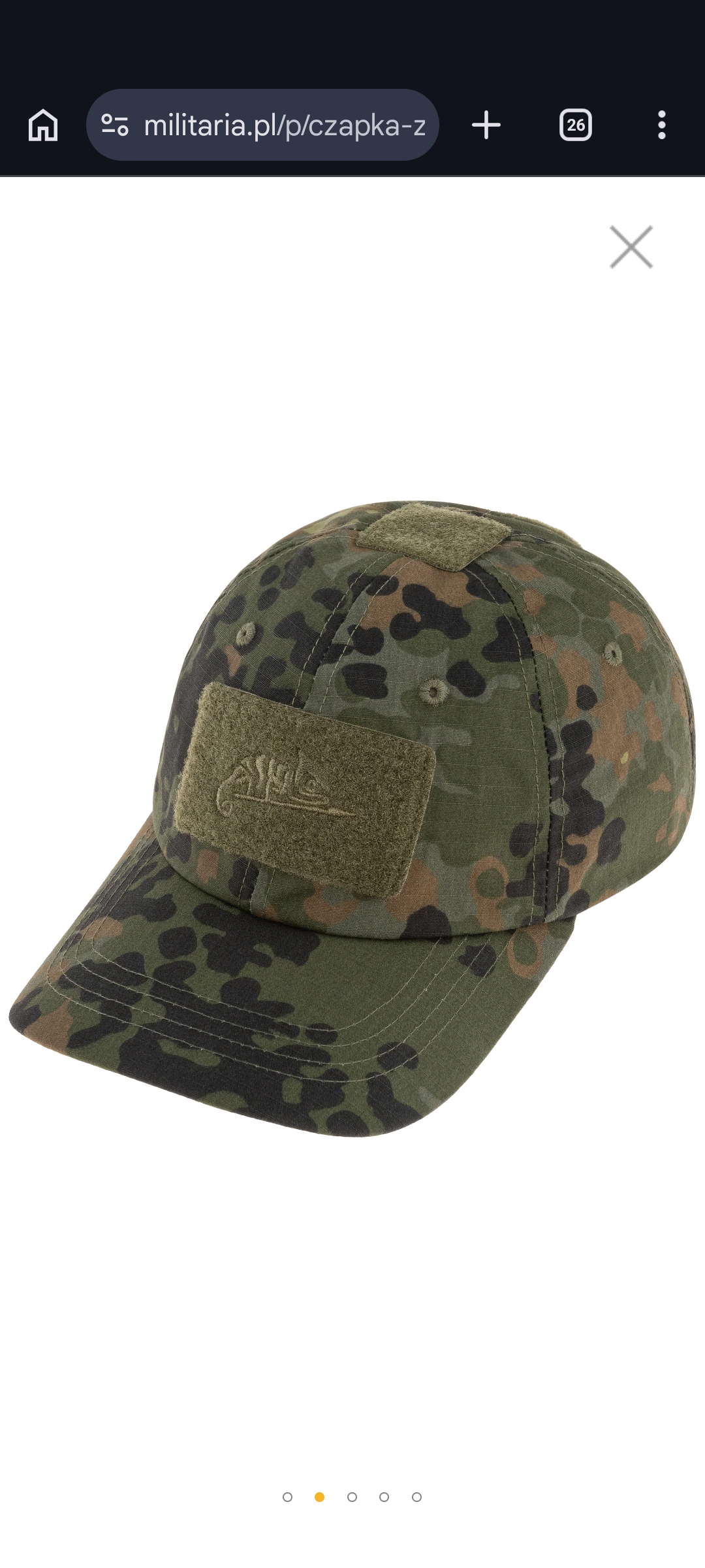 Czapka bejsbolówka flecktarn od Helikon- nowa