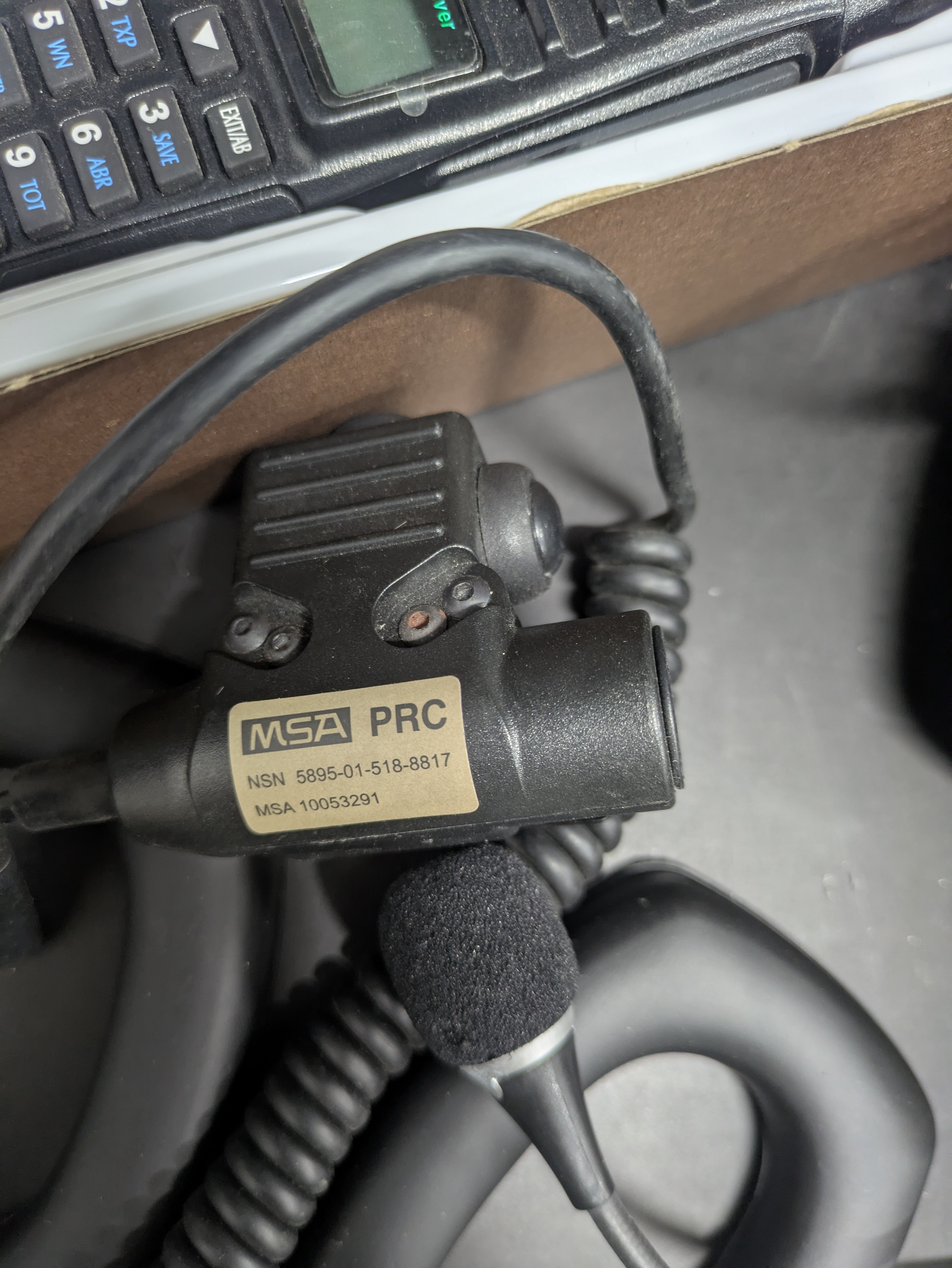 słuchawki ptt radio baofeng uv-5r