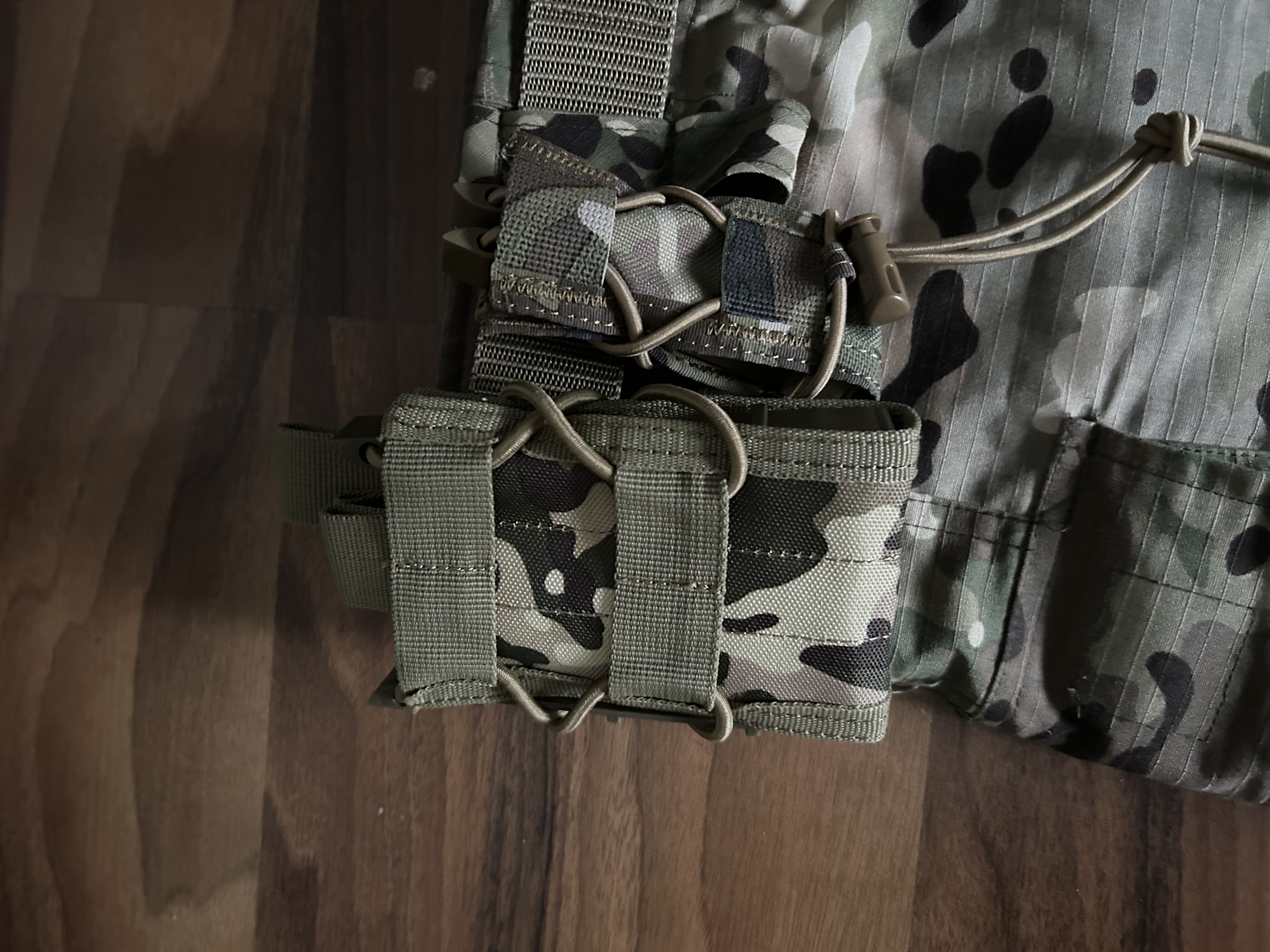 Spodnie g3 multicam Idogear plus pasek,ładownice