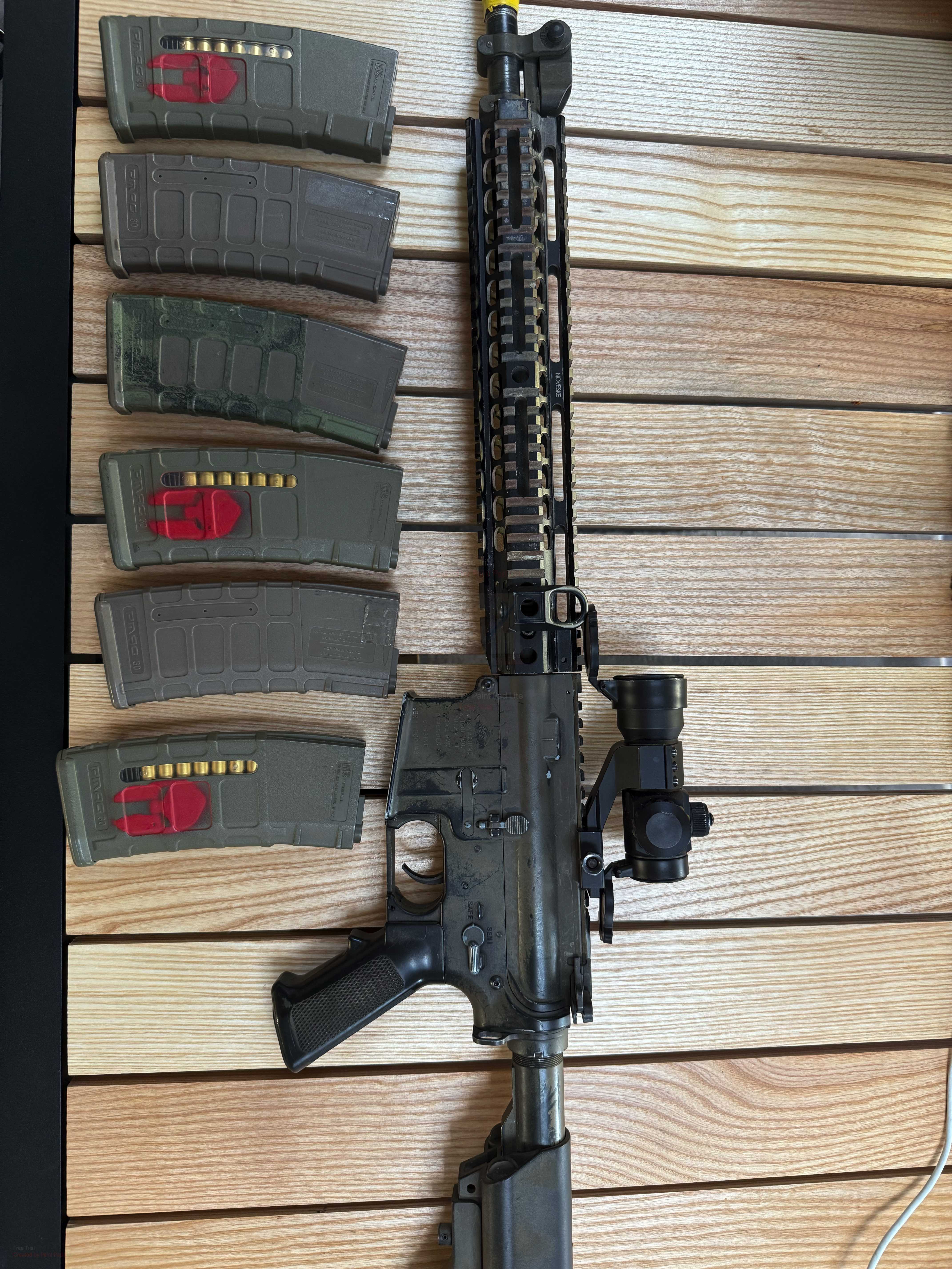 KWA M4 front Noveske