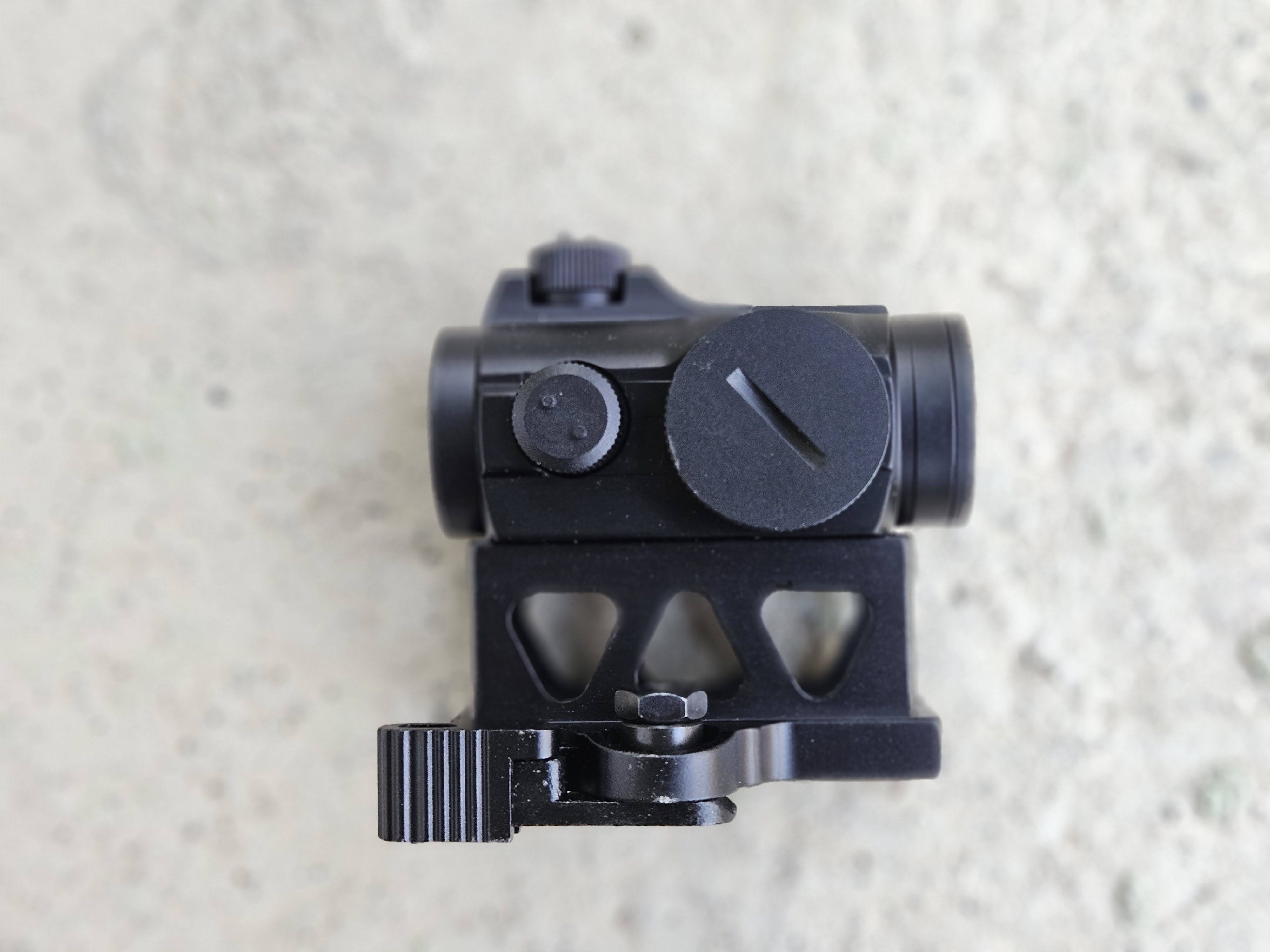 Kolimator AIM-O Aimpoint micro T1 replika, różne montaże wysoki, niski, QD