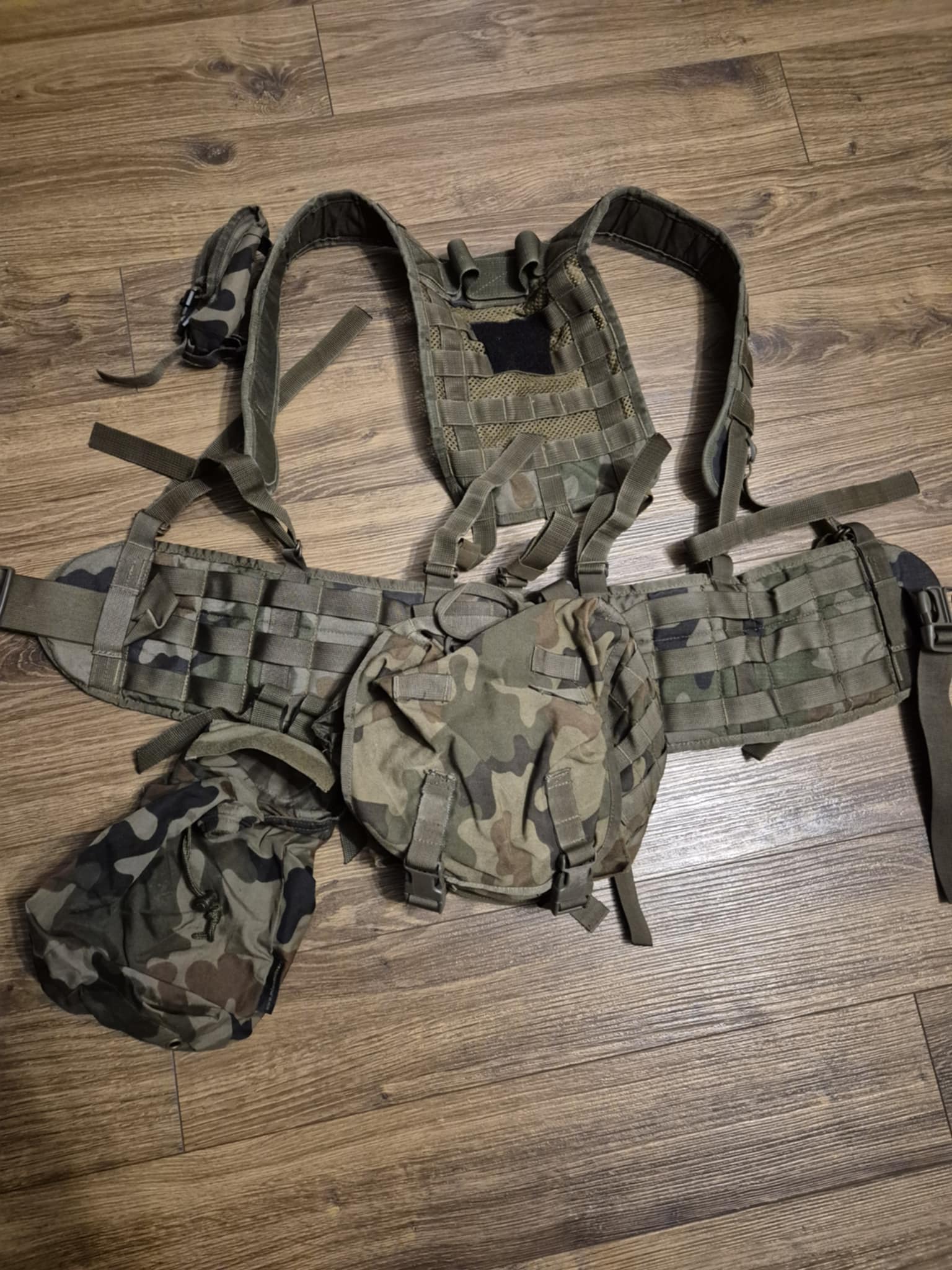 Pasoszelki miwo z chlebakiem i workiem zrzutowym