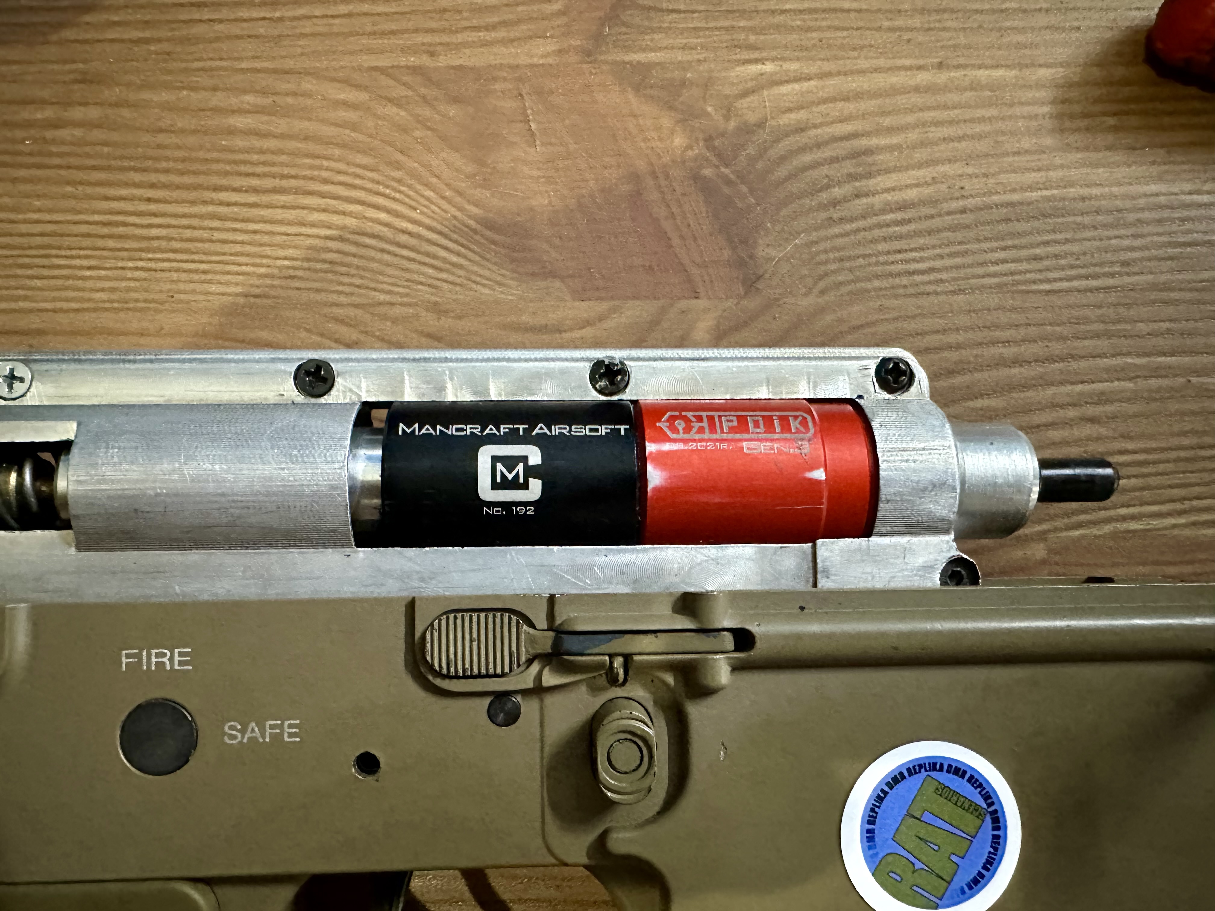 E&C SR25 DMR HPA Mancraft 2.6J VortexCrossfire II 3-9x40