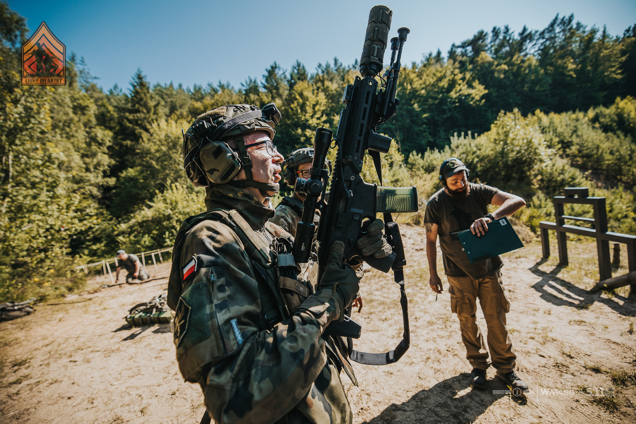 Fotorelacja z zawodów taktyczno-strzeleckich Lekka Piechota, kat. Lekka i MILSIM (18-20.07.2025)